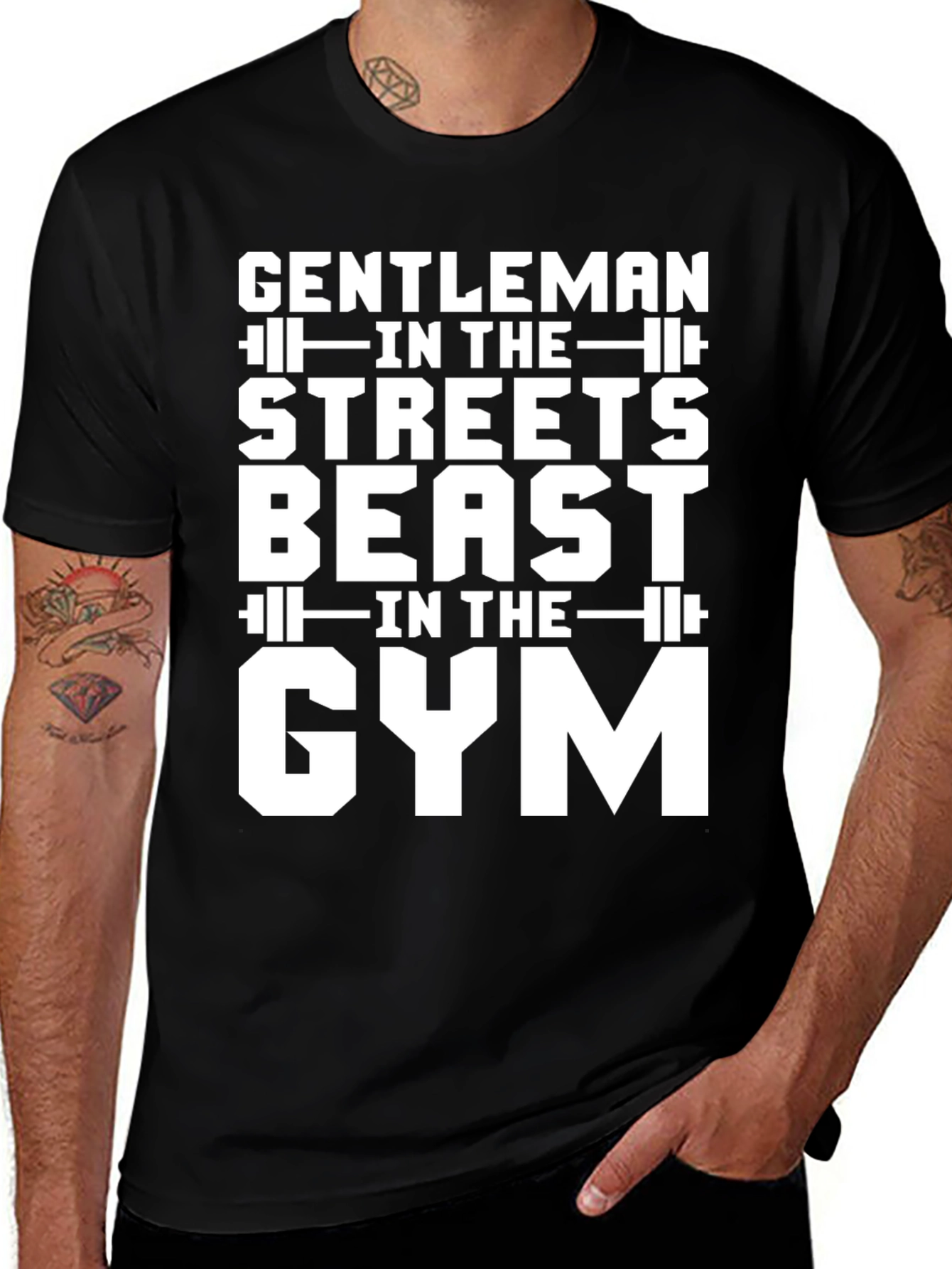 Gentleman Beast Gym Workout T-Shirt