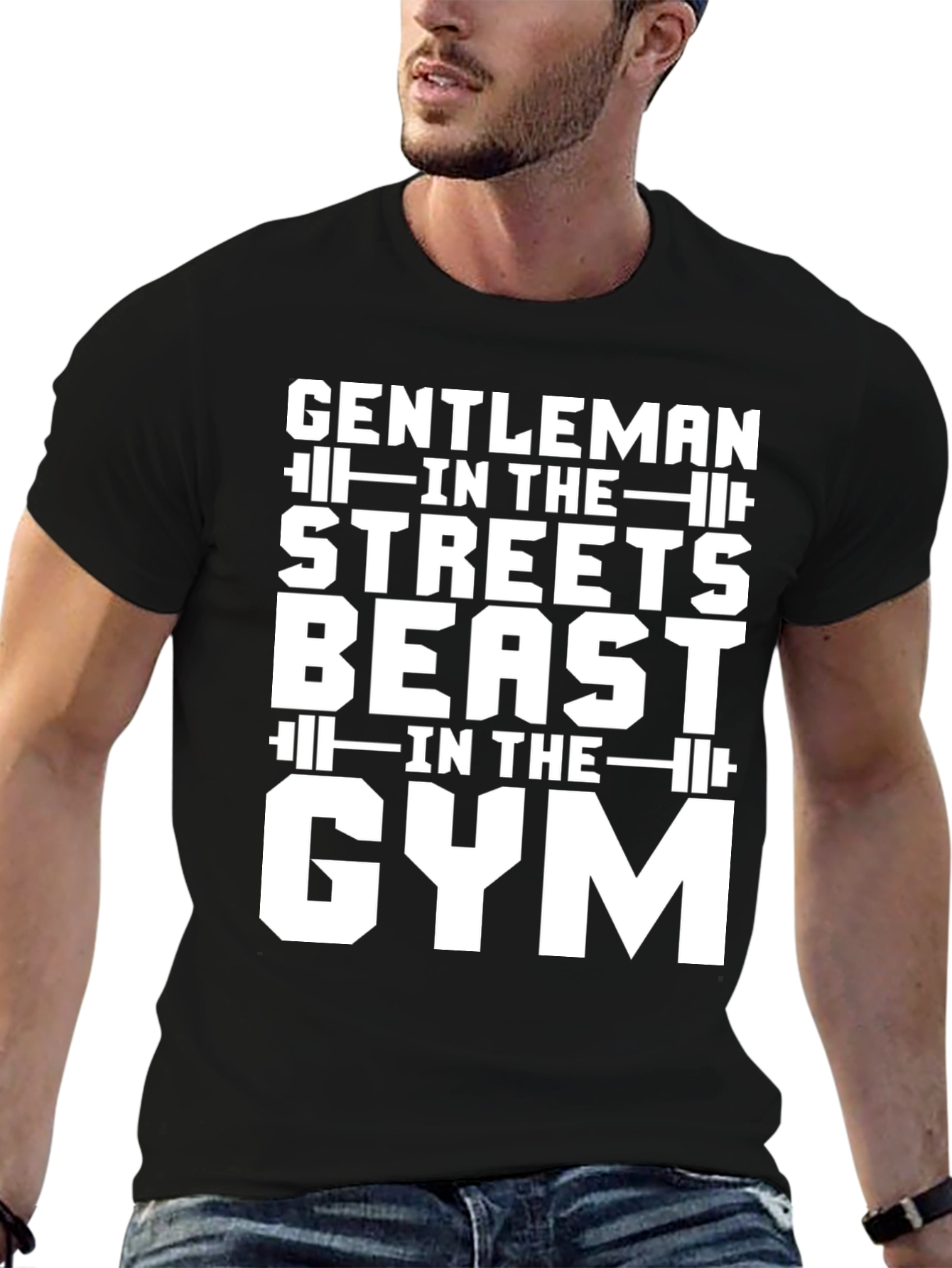 Gentleman Beast Gym Workout T-Shirt