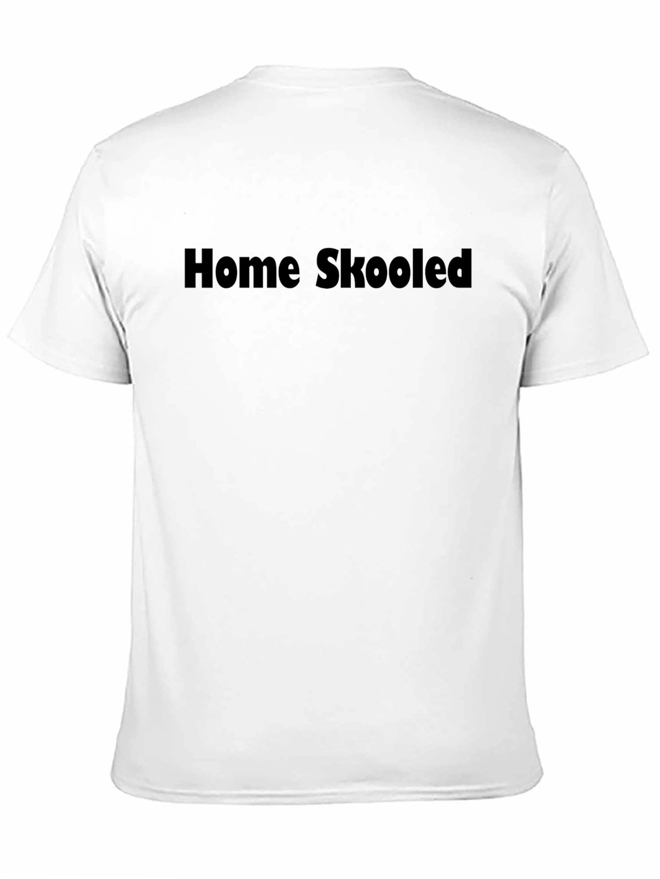 Home Skool Edgy Black T-Shirt