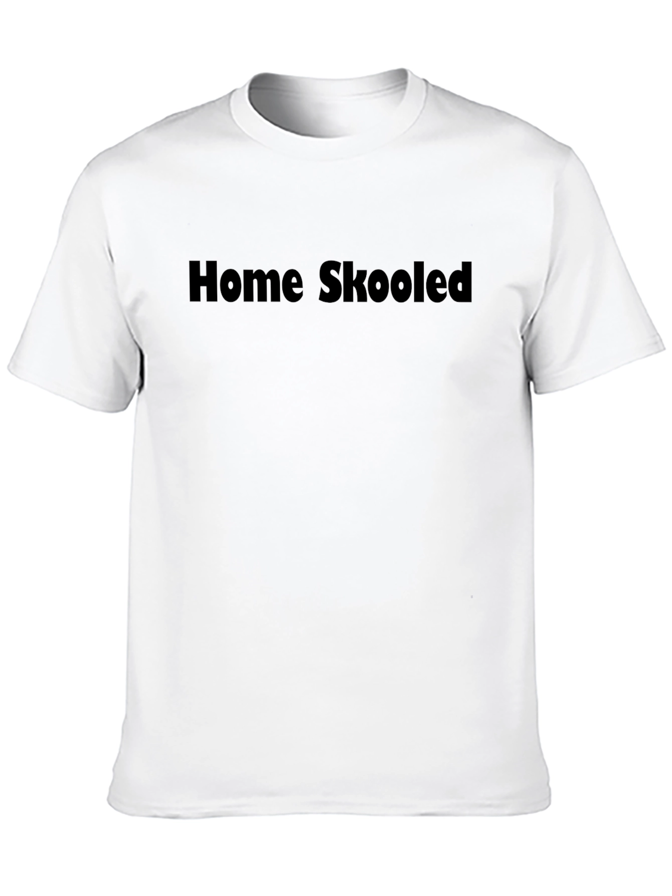 Home Skool Edgy Black T-Shirt