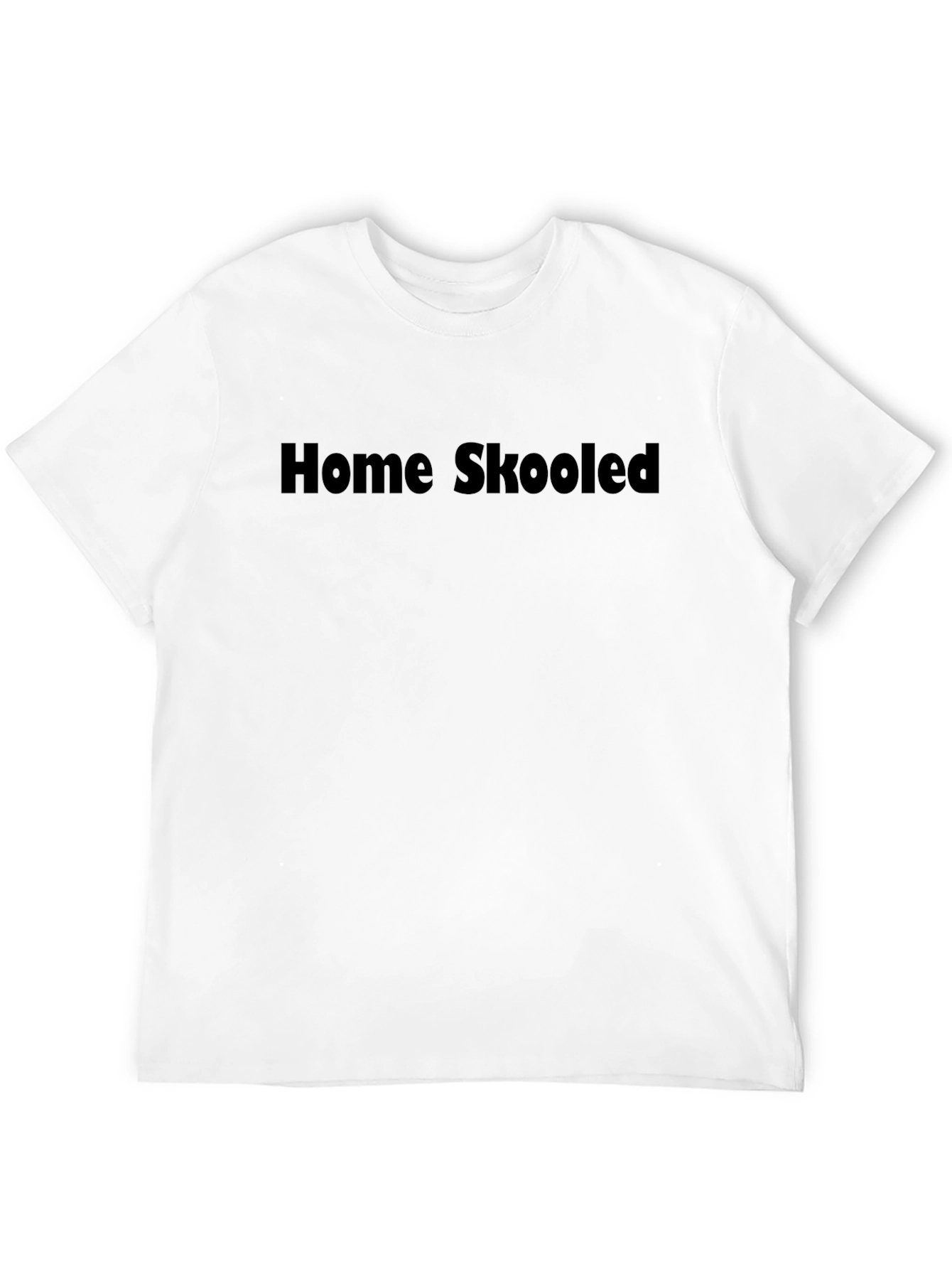 Home Skool Edgy Black T-Shirt