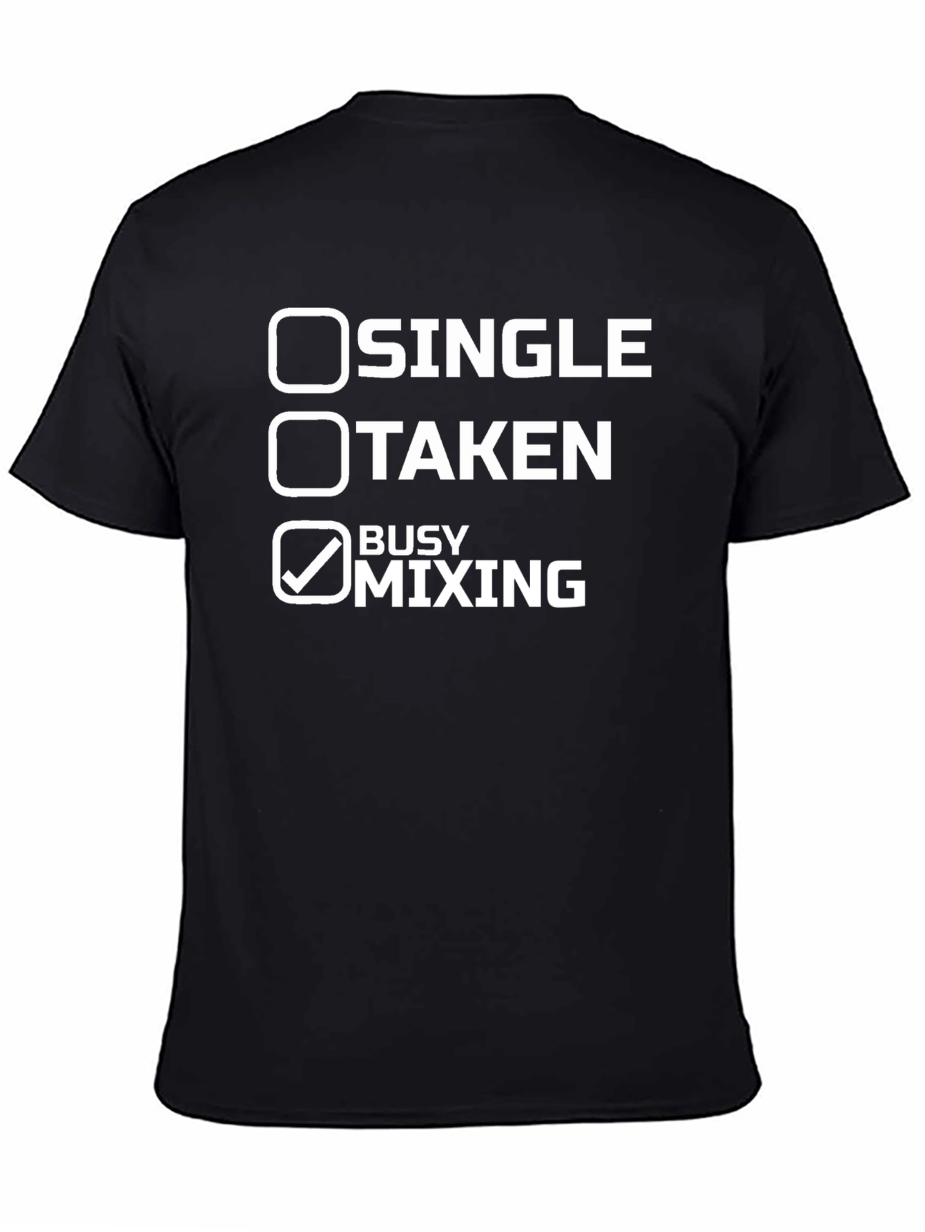 Busy Mixing Graphic T-Shirt - DJ Producer Tee