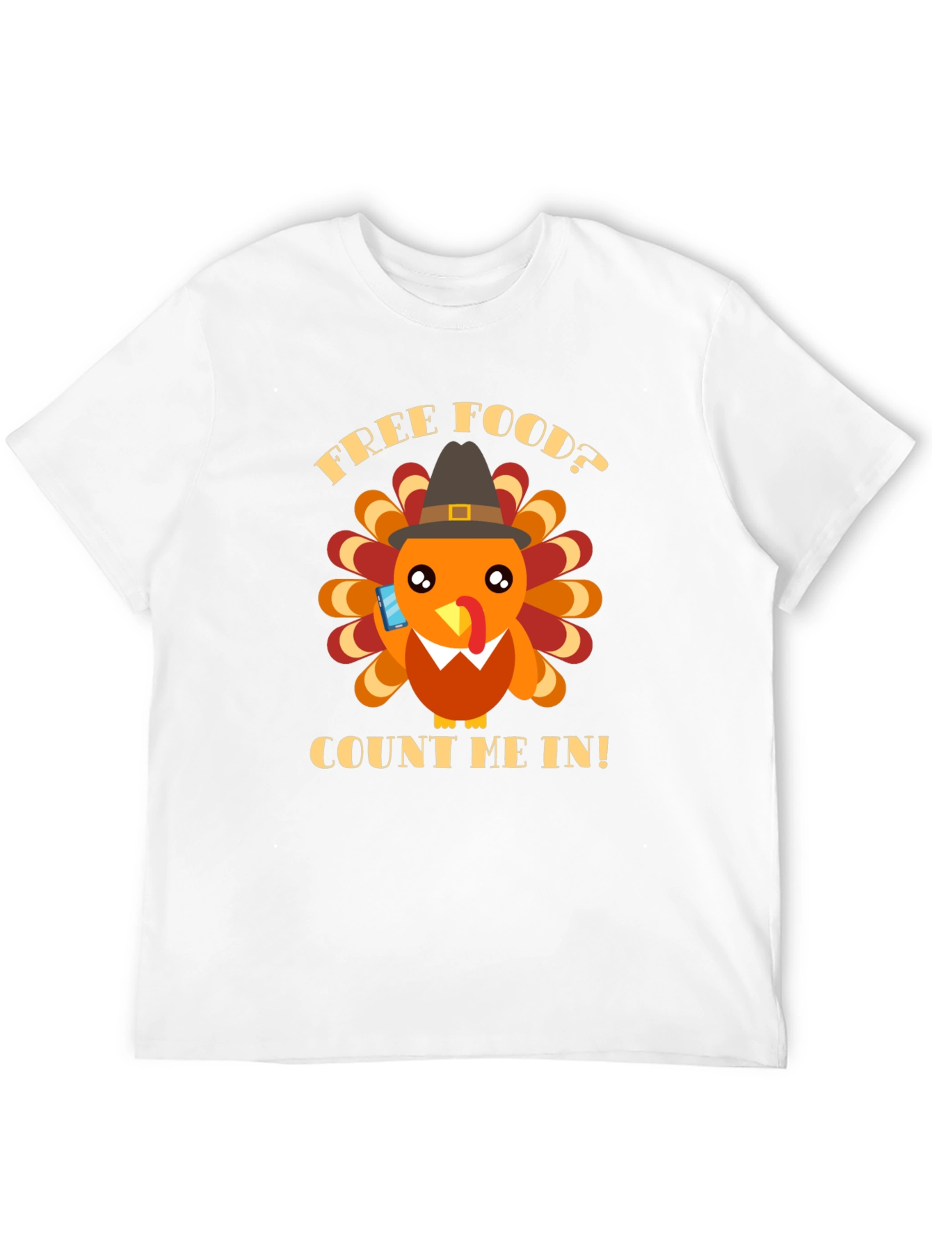 Thanksgiving Turkey T-Shirt - Free Food