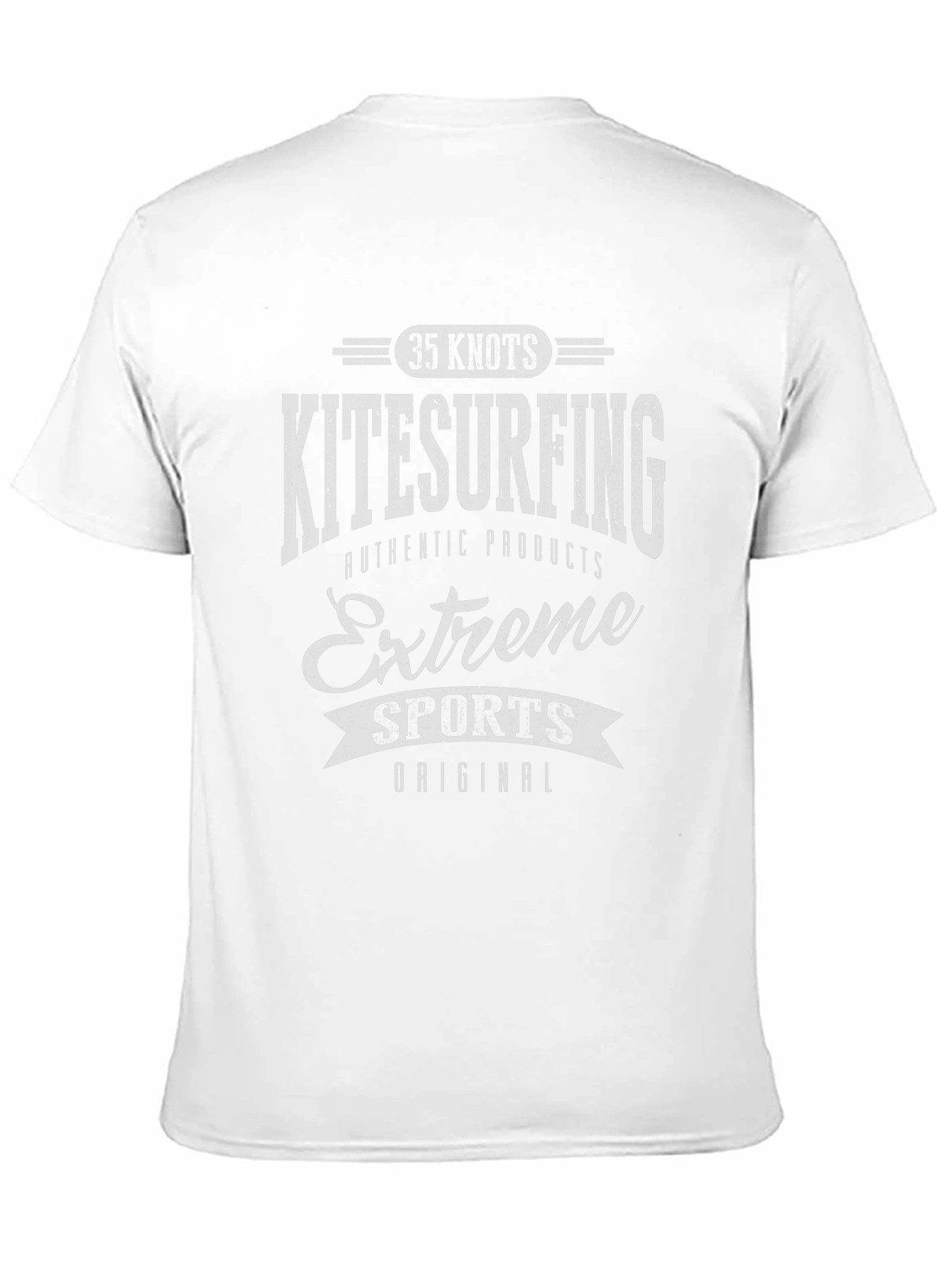 Kitesurfing Extreme Sports Black Graphic Tee