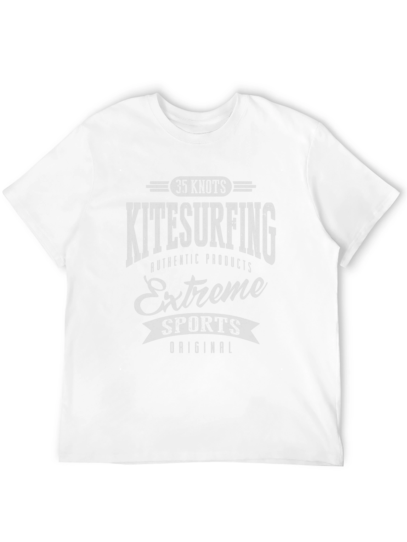 Kitesurfing Extreme Sports Black Graphic Tee