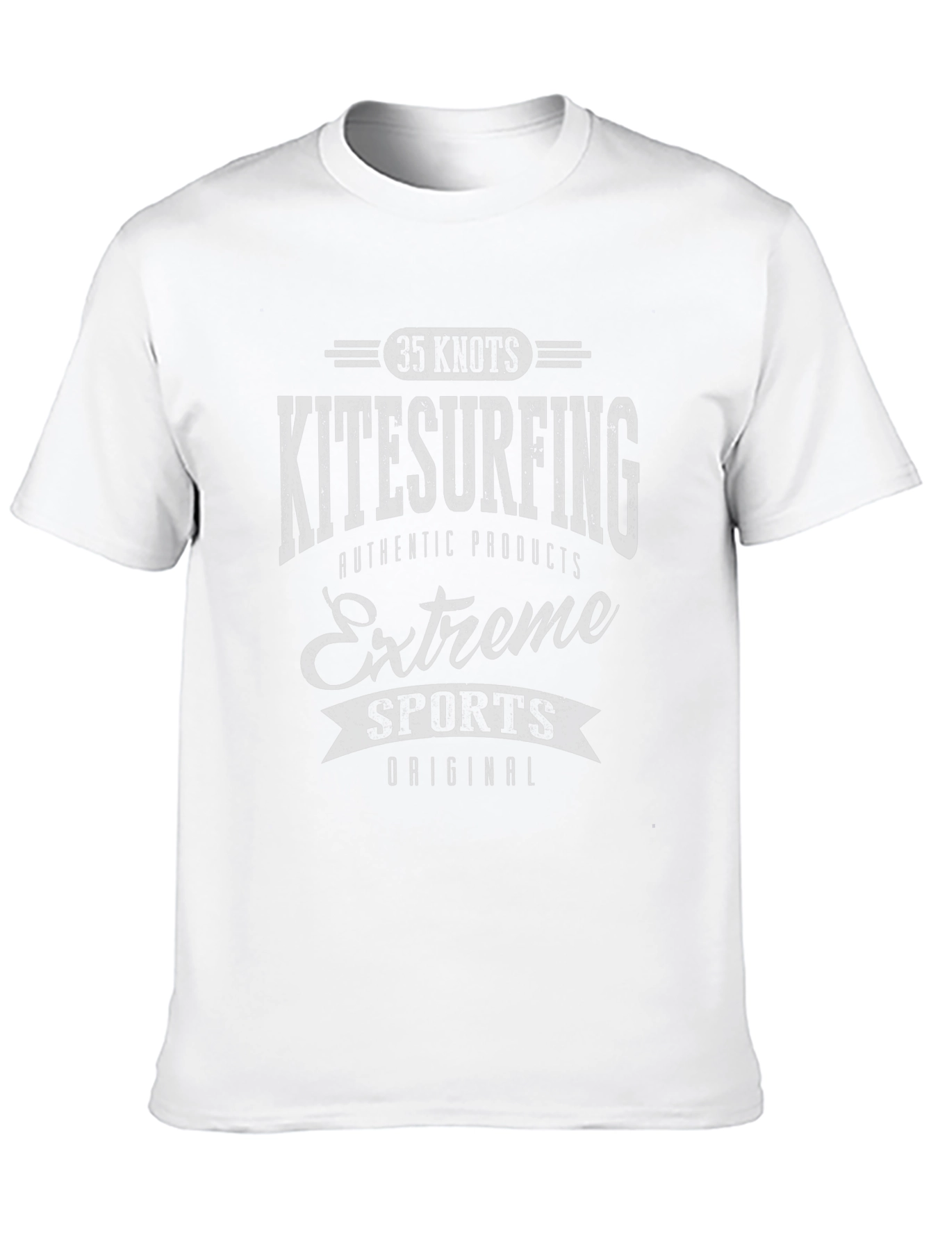 Kitesurfing Extreme Sports Black Graphic Tee