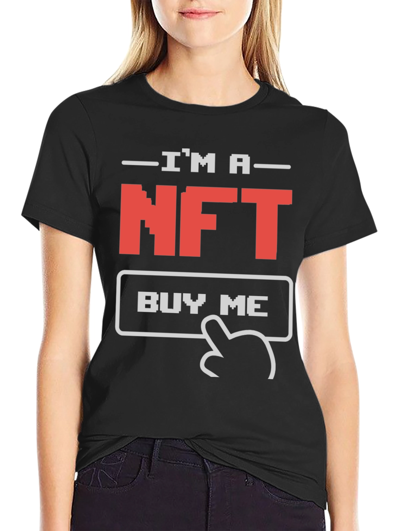 Im a NFT Buy Me Graphic Tee - Black