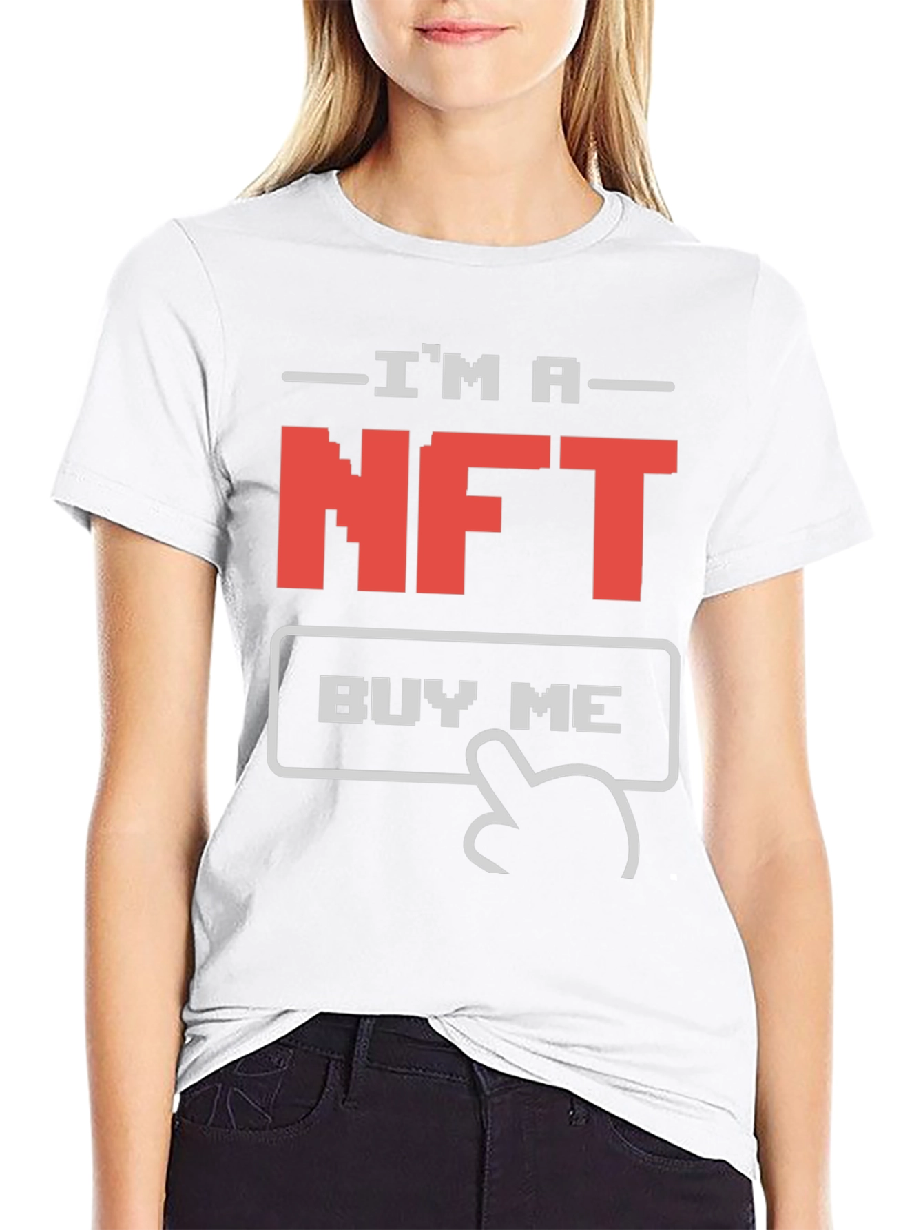 Im a NFT Buy Me Graphic Tee - Black