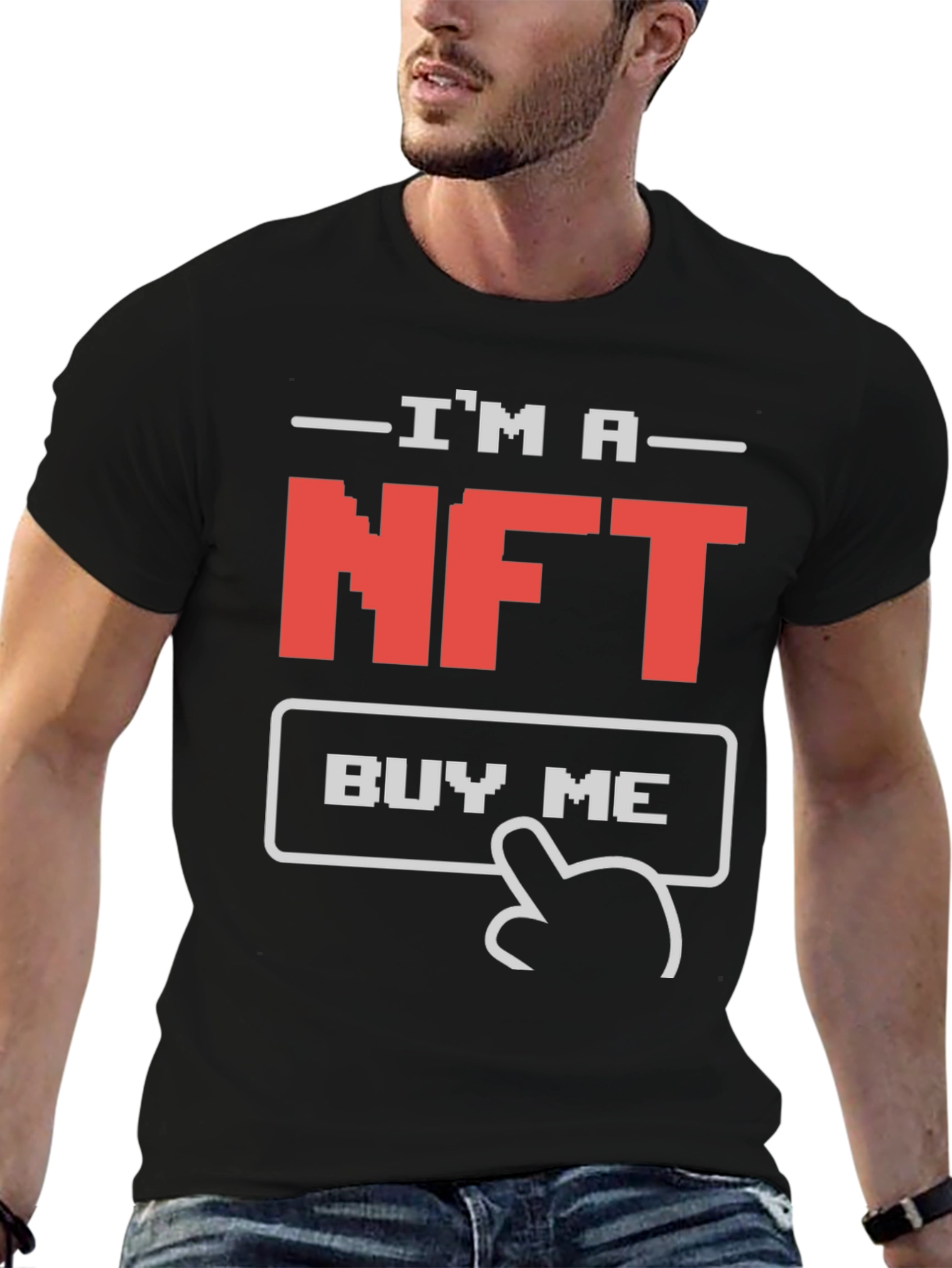 Im a NFT Buy Me Graphic Tee - Black