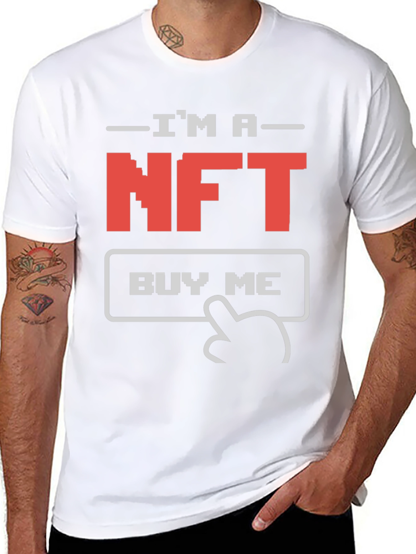 Im a NFT Buy Me Graphic Tee - Black
