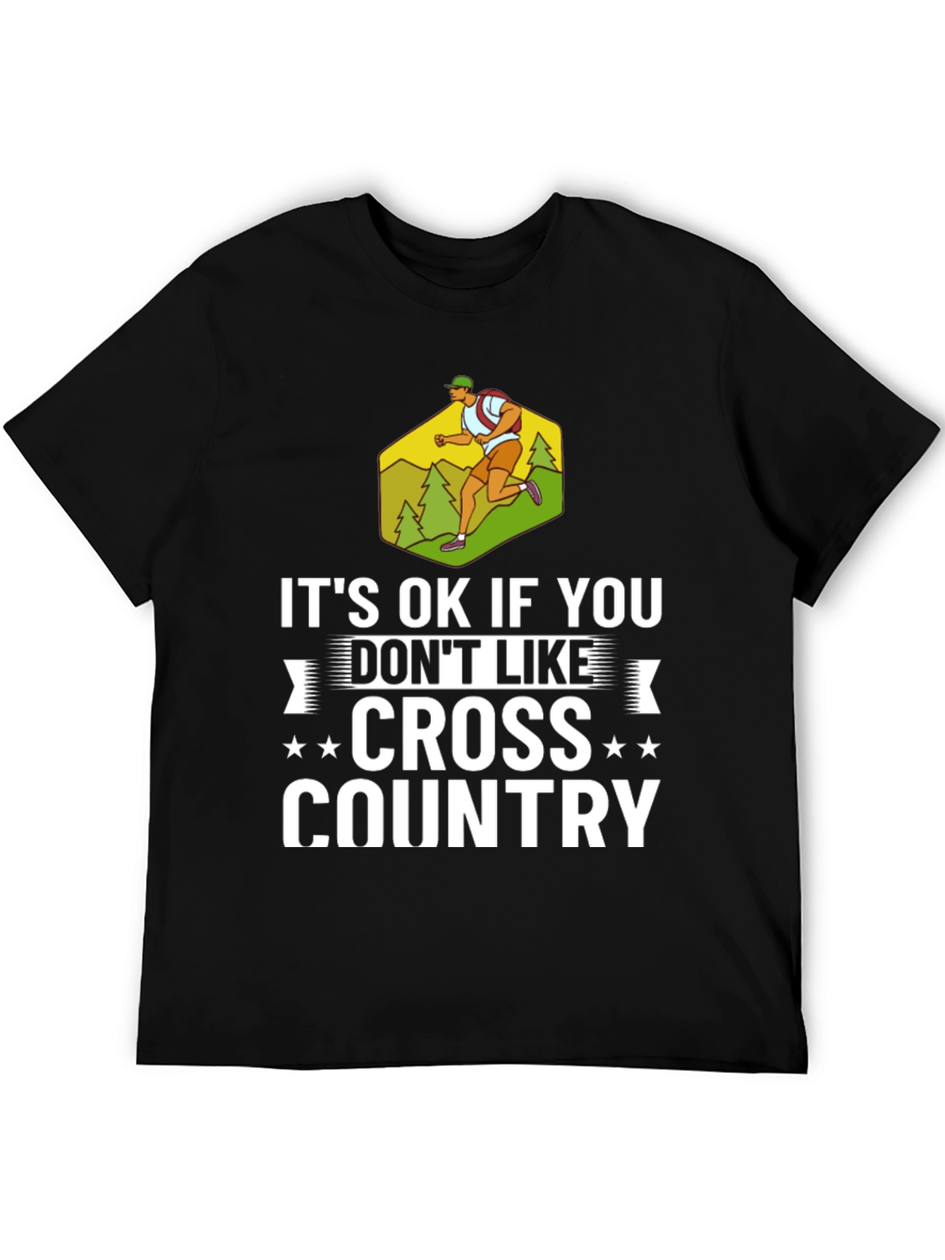 Cross Country Runner Graphic Tee - Unisex T-Shirt