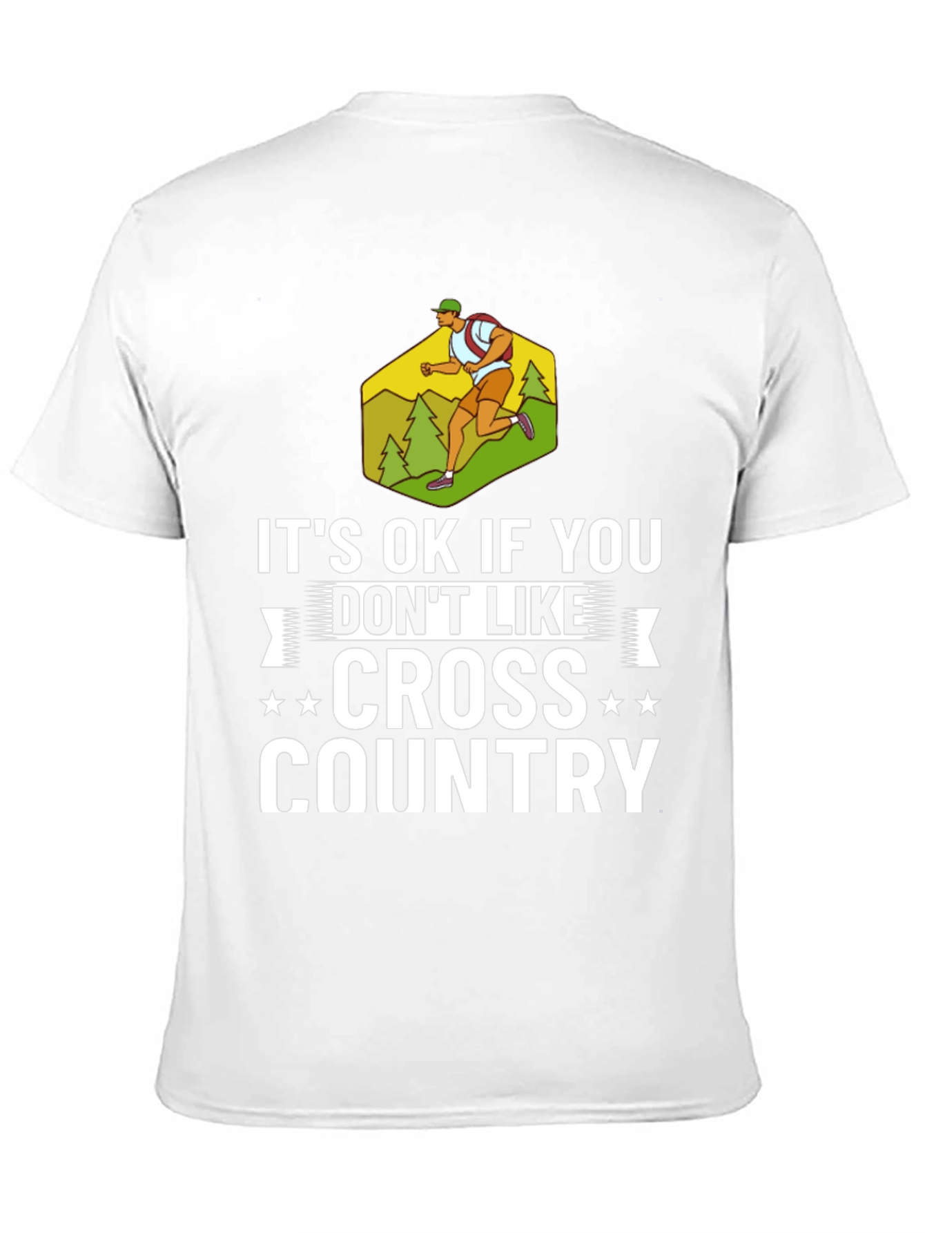 Cross Country Runner Graphic Tee - Unisex T-Shirt