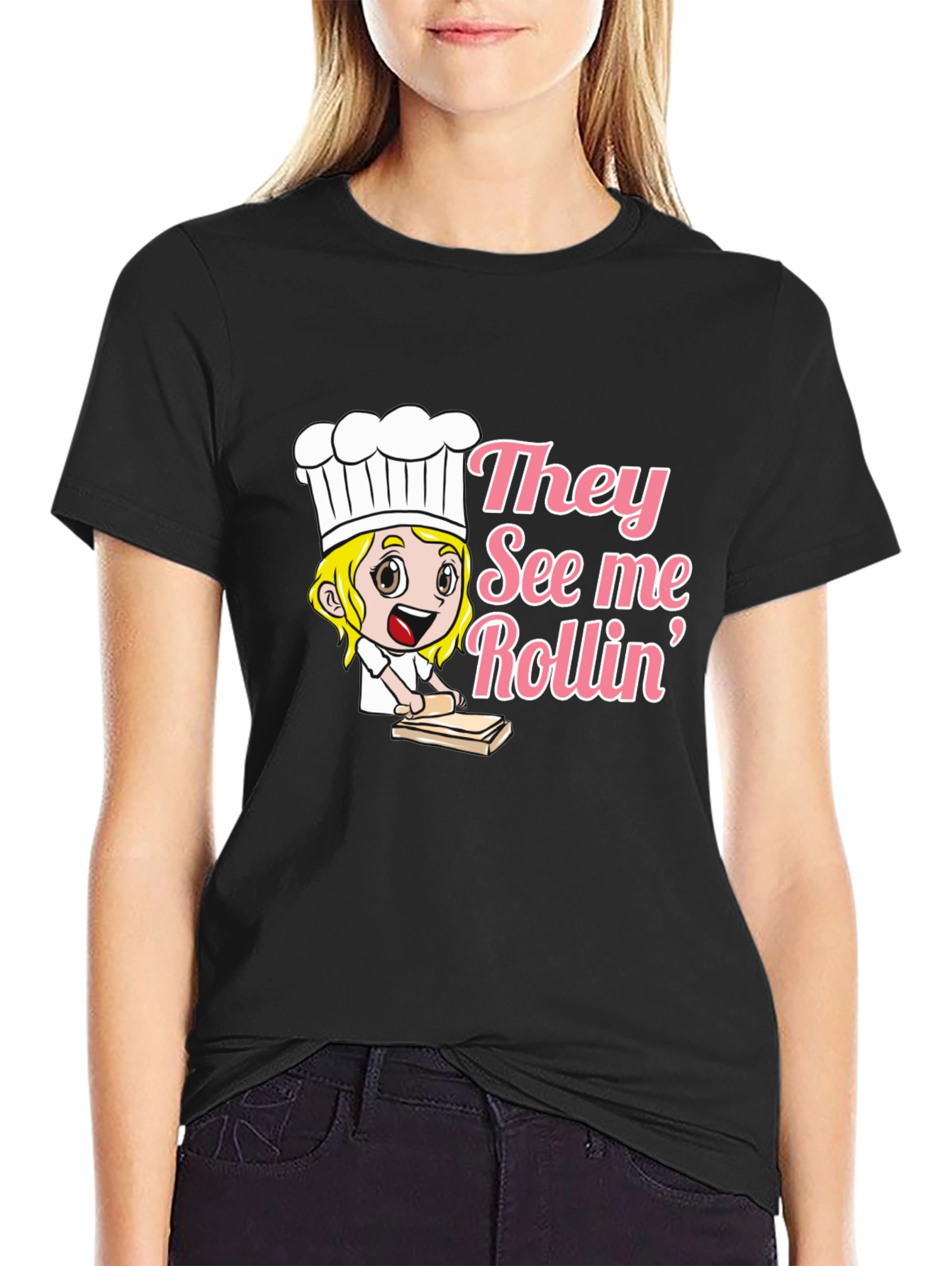 They See Me Rollin Chef T-Shirt