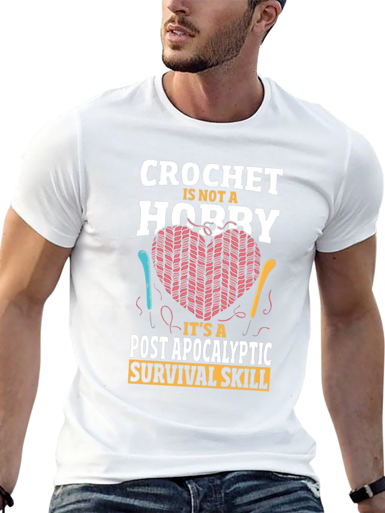Crochet Survival Skill T-Shirt