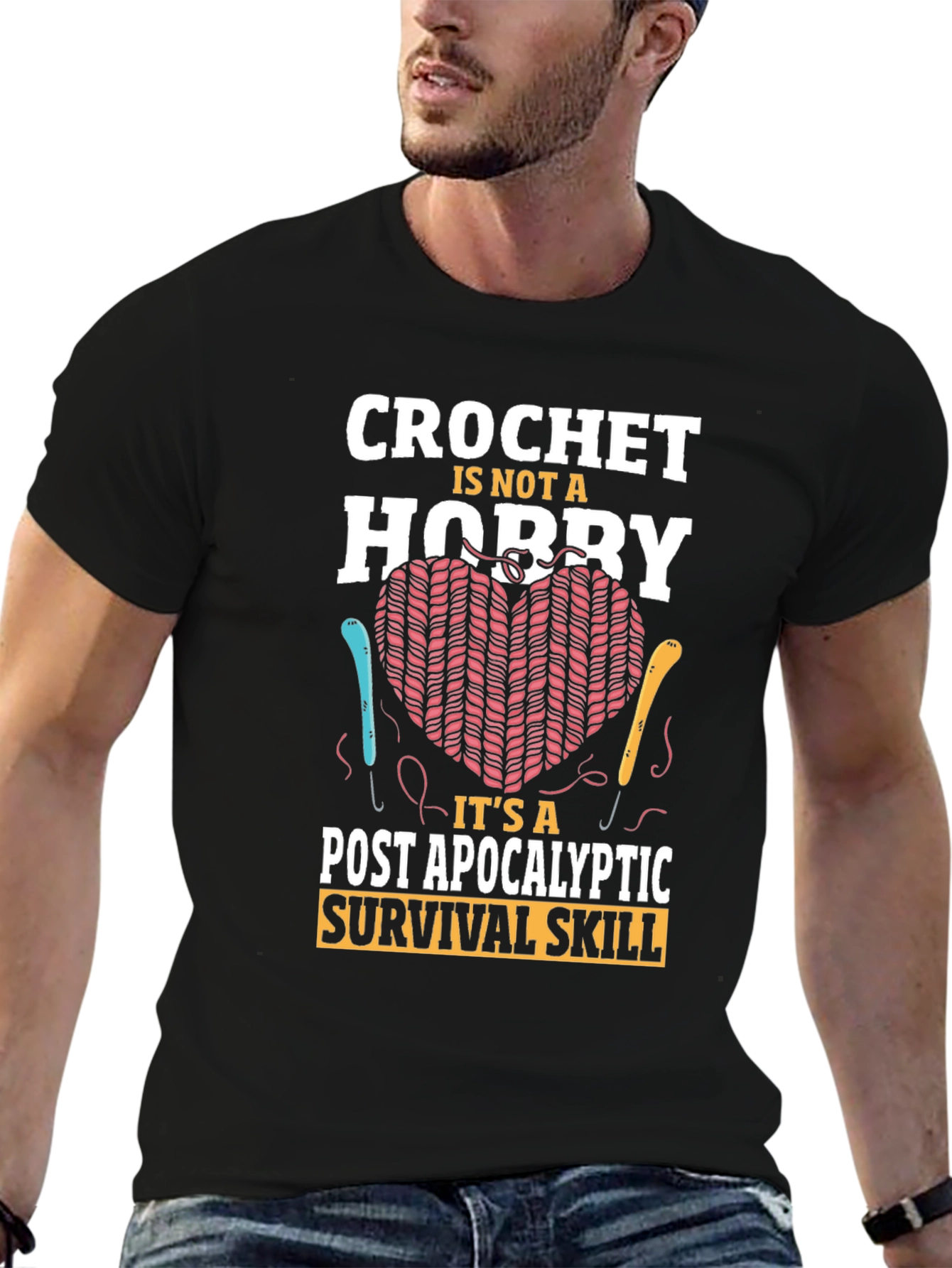 Crochet Survival Skill T-Shirt