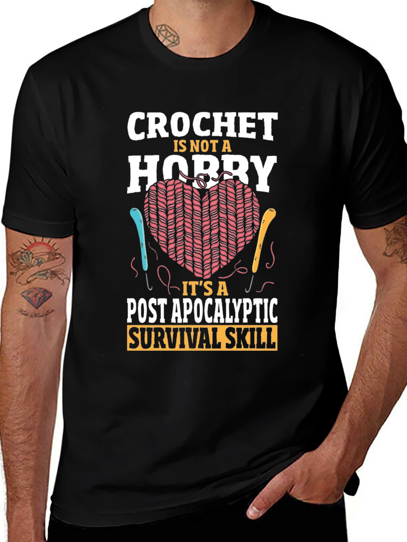 Crochet Survival Skill T-Shirt