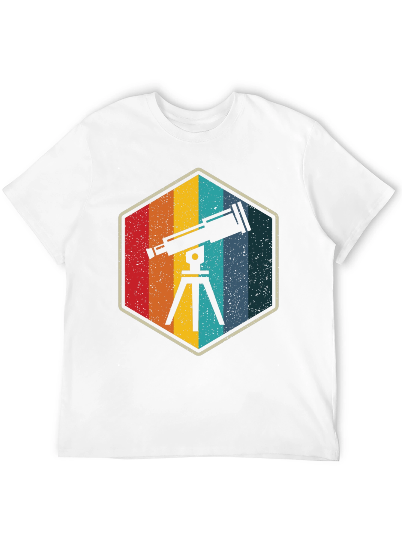 Retro Telescope T-Shirt - Astronomy Gift