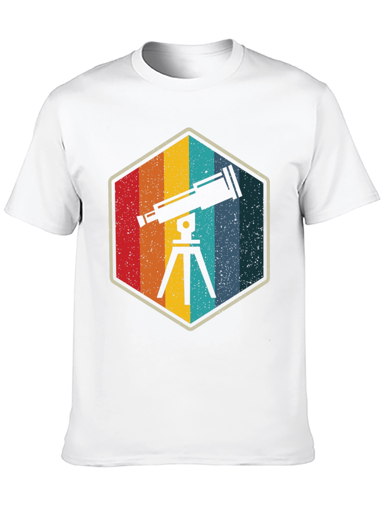 Retro Telescope T-Shirt - Astronomy Gift