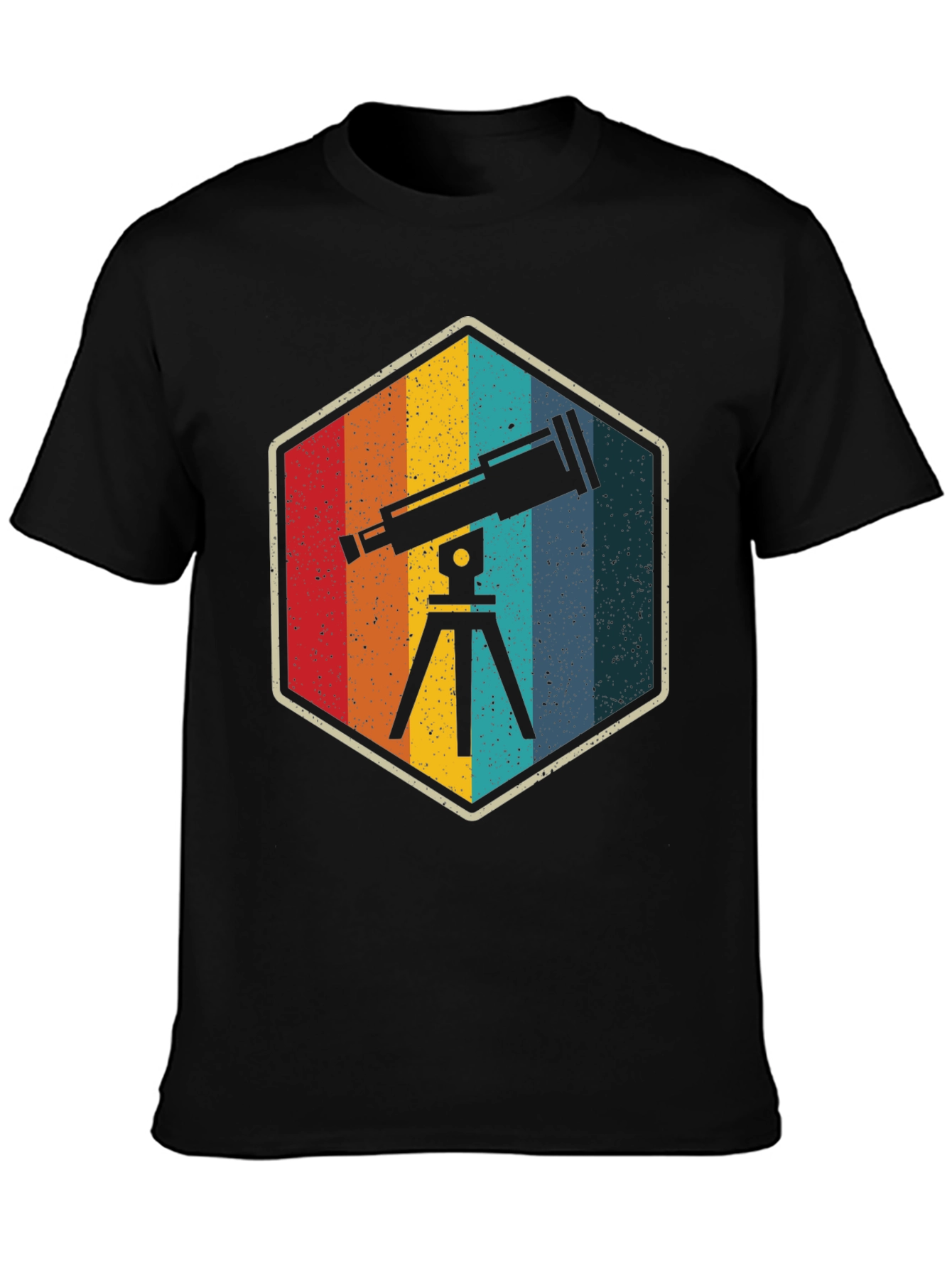 Retro Telescope T-Shirt - Astronomy Gift