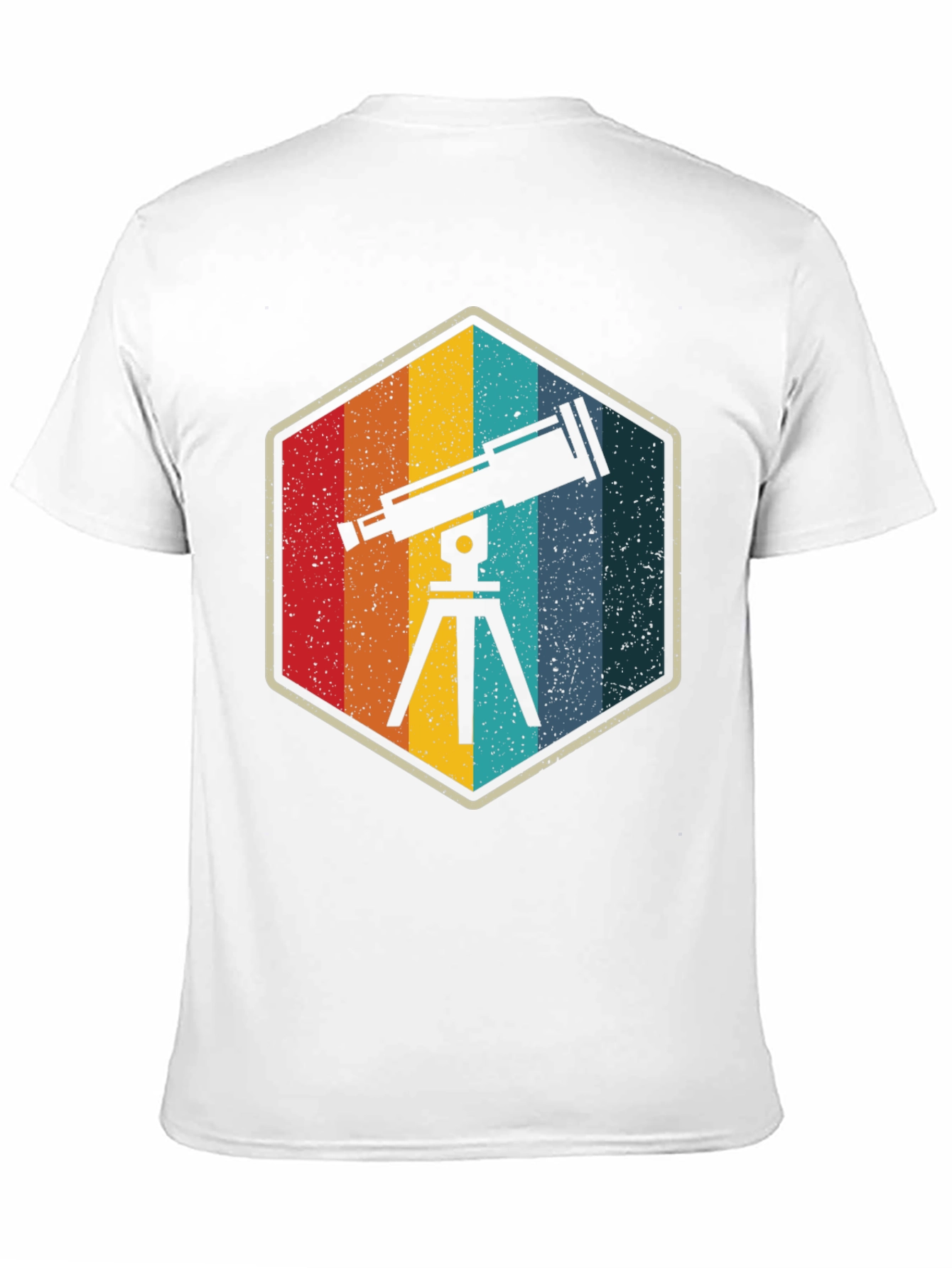 Retro Telescope T-Shirt - Astronomy Gift