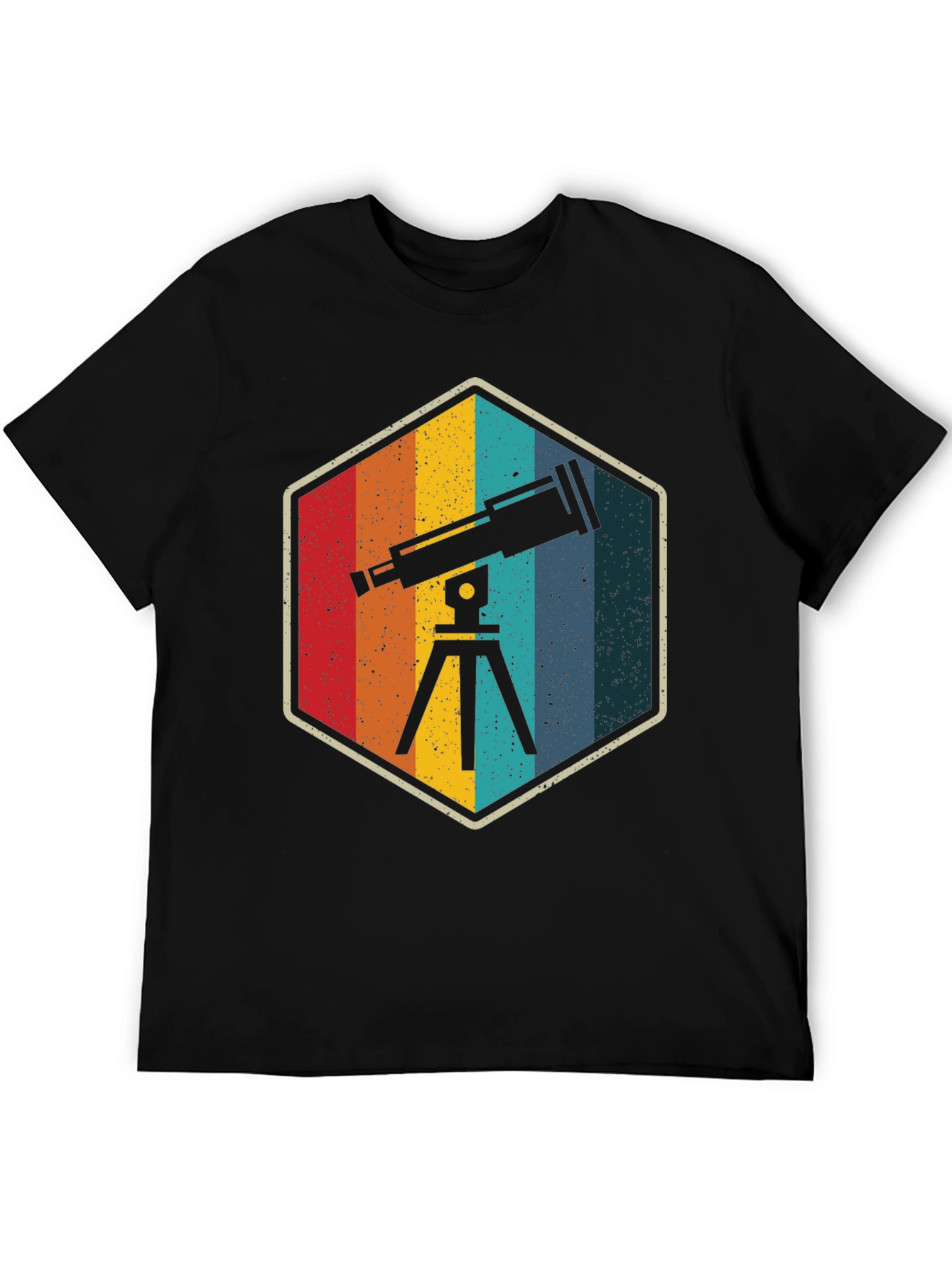 Retro Telescope T-Shirt - Astronomy Gift