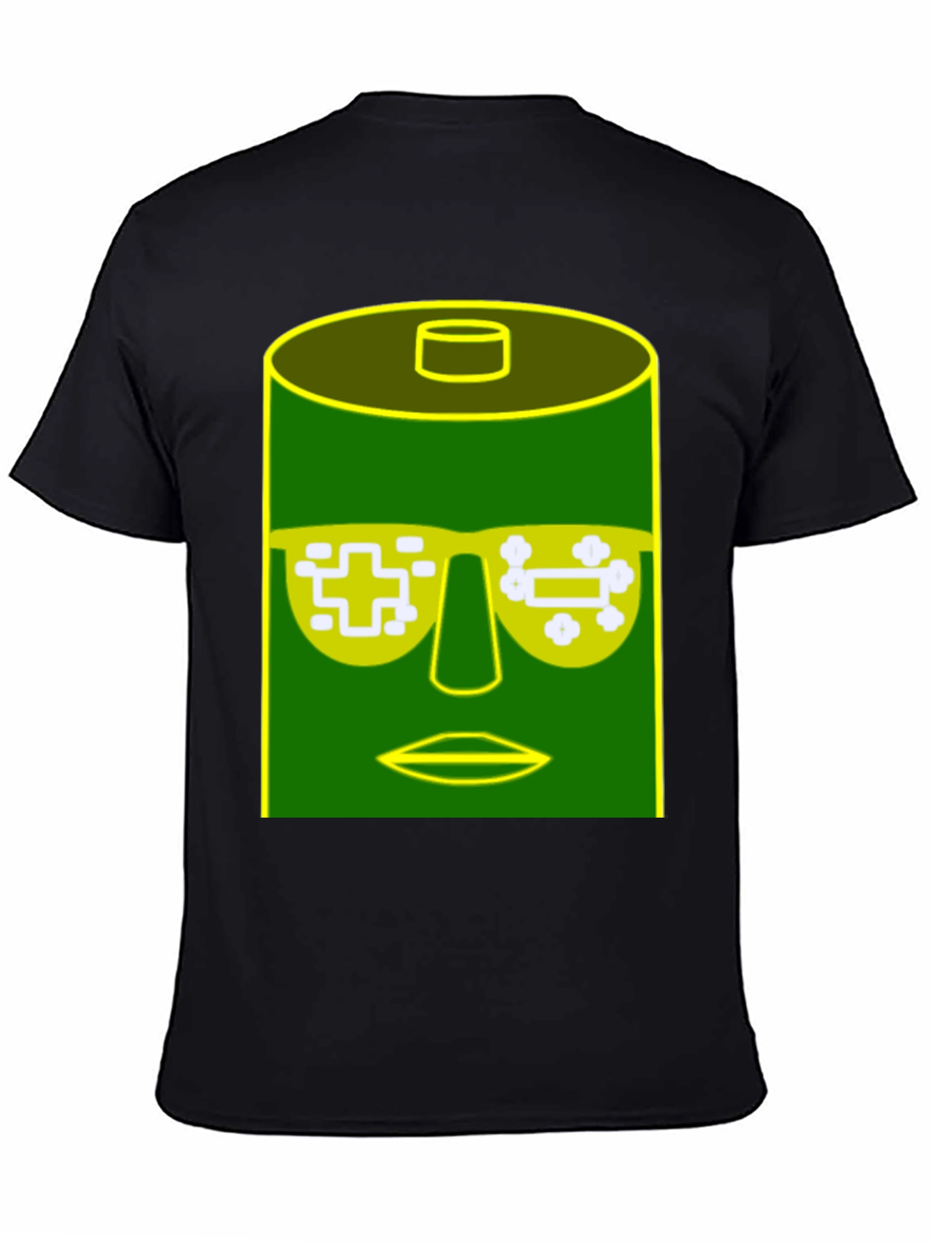 Cool Battery Graphic T-Shirt - Black