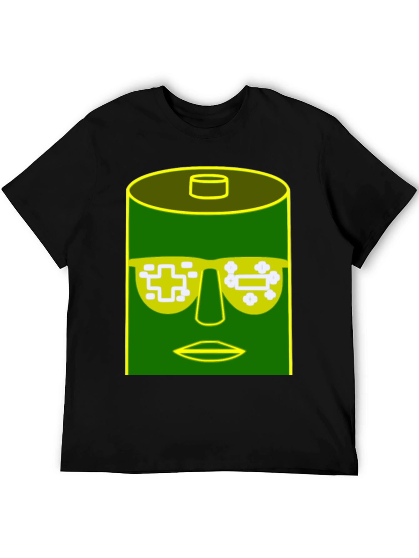 Cool Battery Graphic T-Shirt - Black
