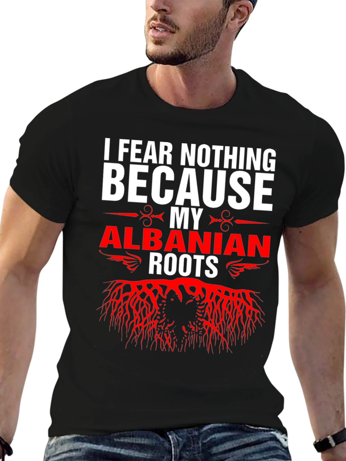 Albanian Roots Graphic Tee - Fear Nothing
