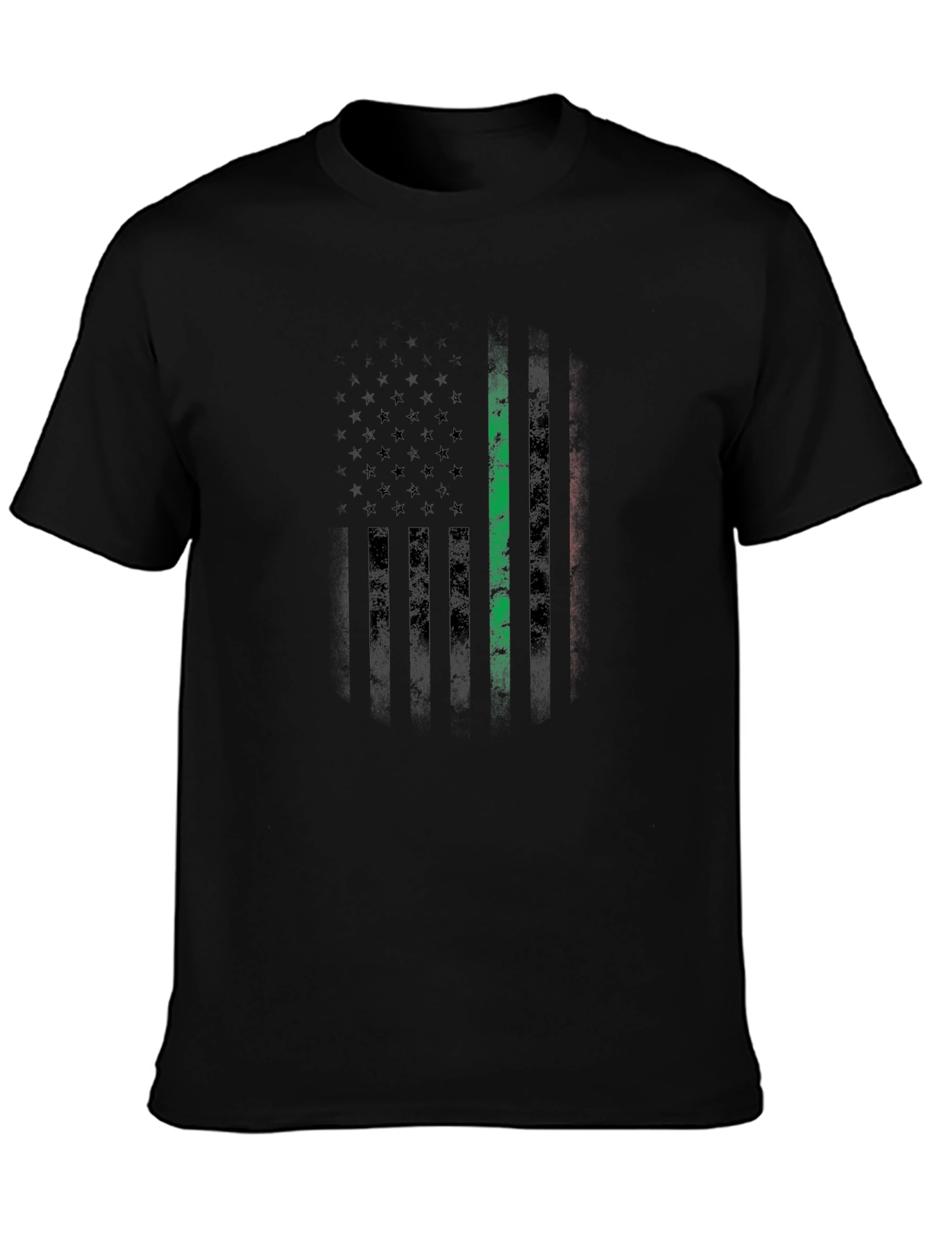 American Flag Graphic Tee - Tactical Distressed
