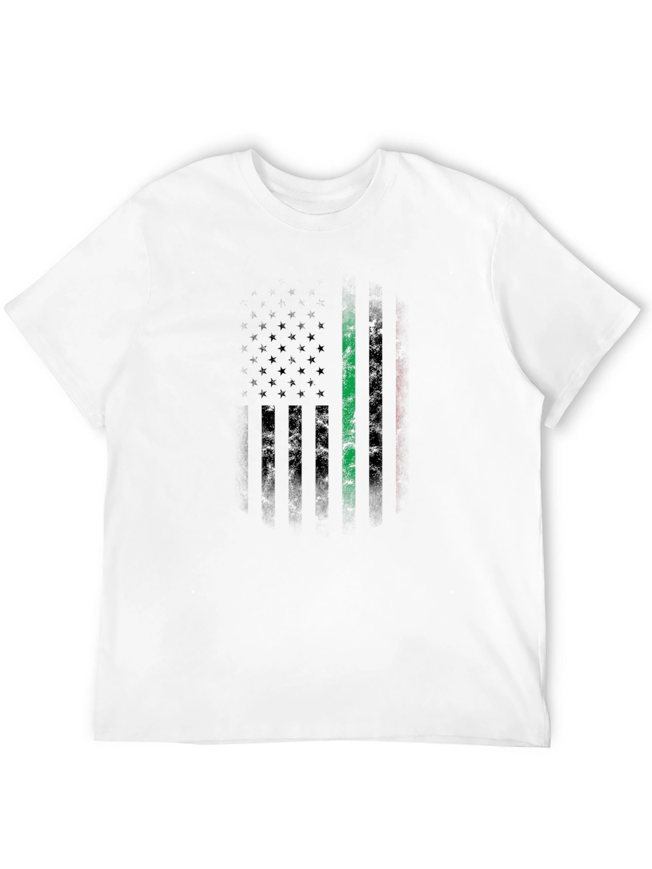 American Flag Graphic Tee - Tactical Distressed
