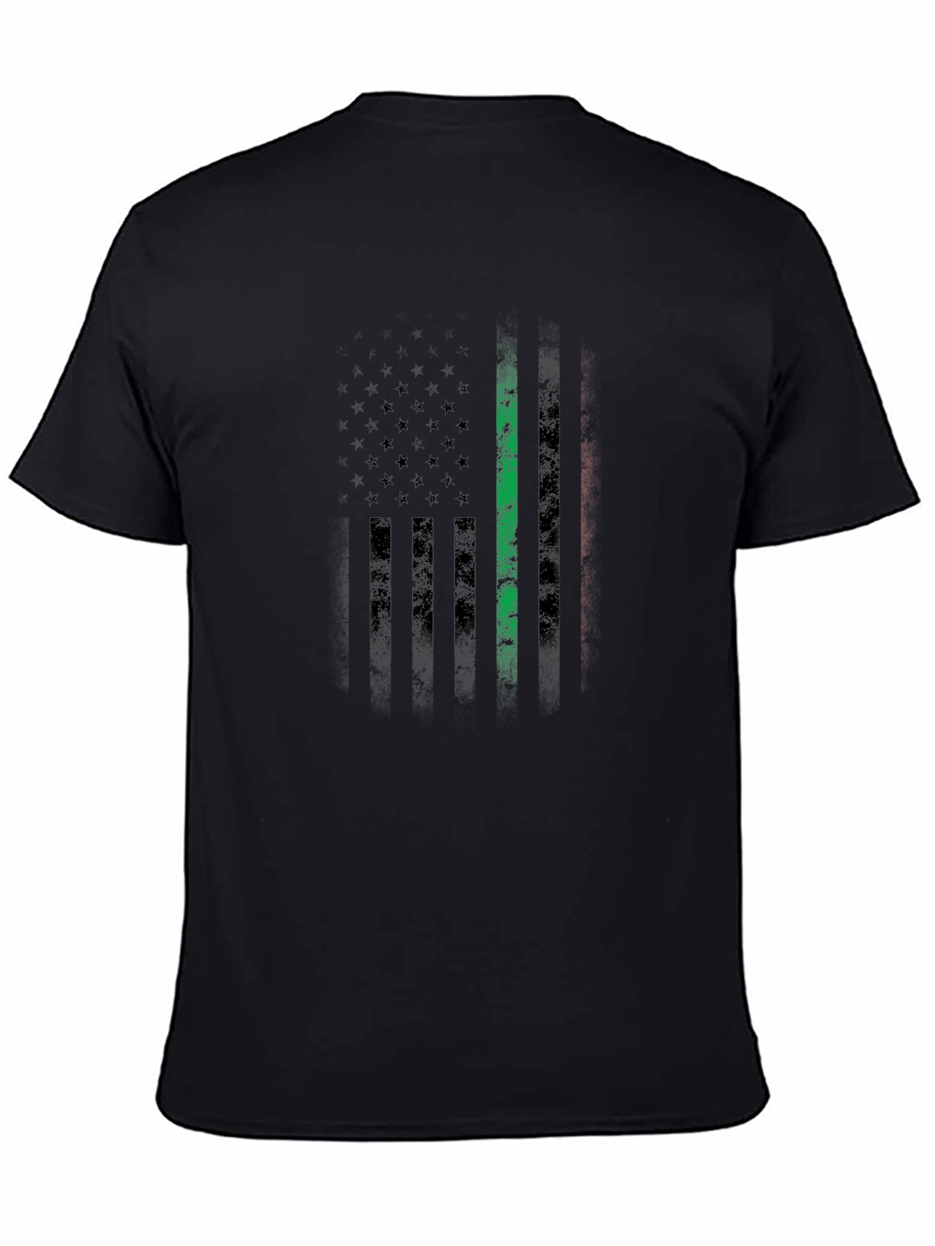 American Flag Graphic Tee - Tactical Distressed