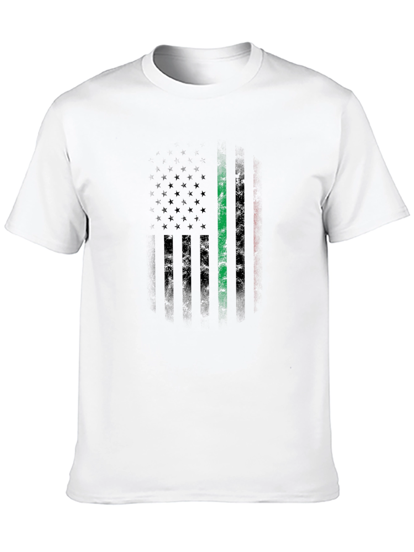 American Flag Graphic Tee - Tactical Distressed