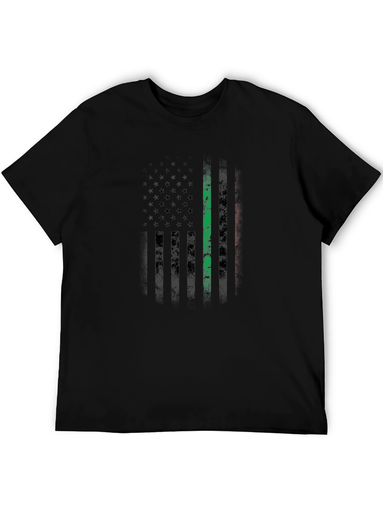American Flag Graphic Tee - Tactical Distressed