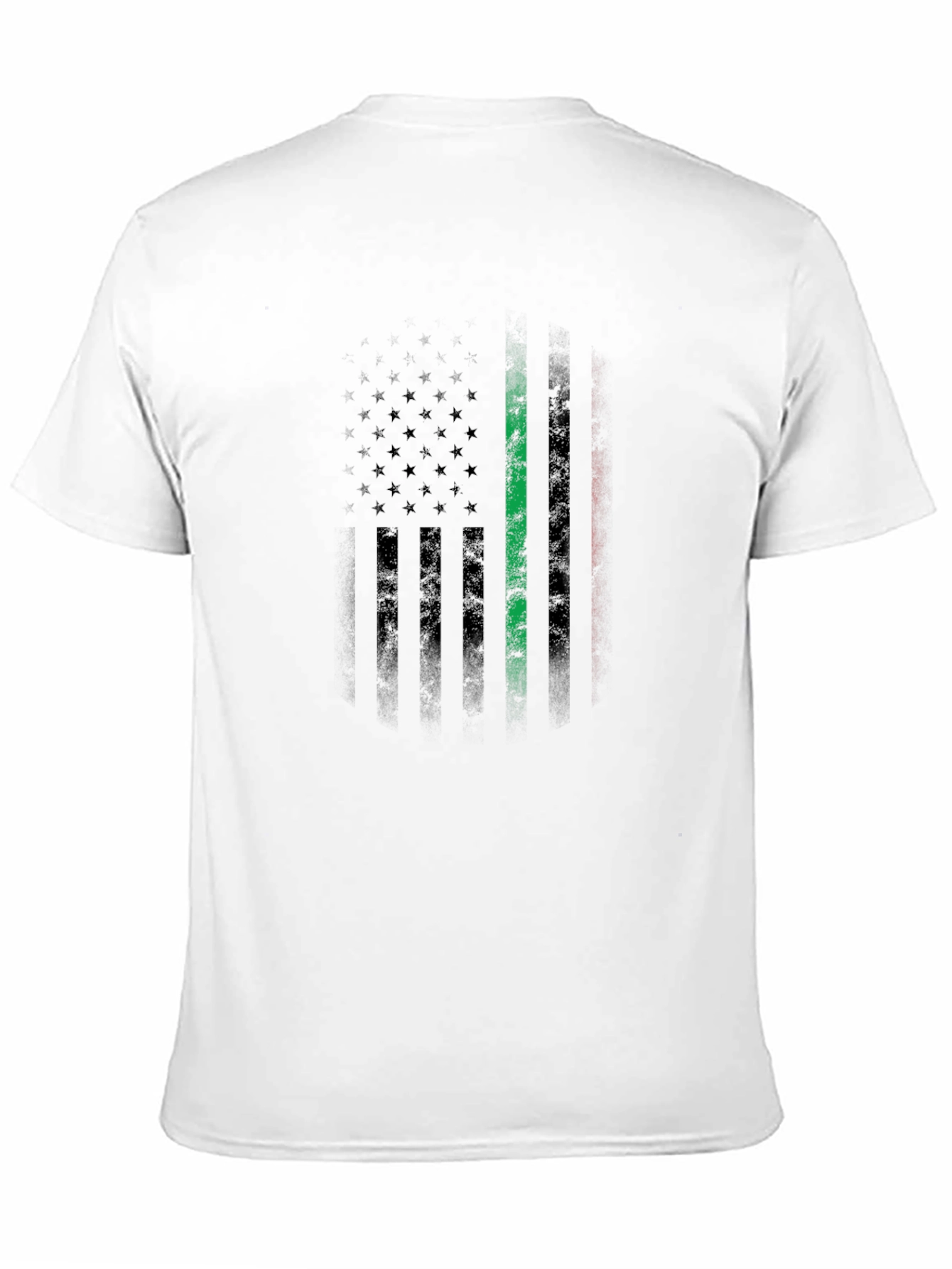 American Flag Graphic Tee - Tactical Distressed