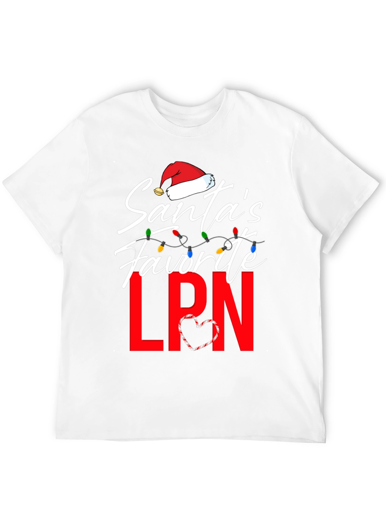 Santas Favorite LPN Christmas T-Shirt