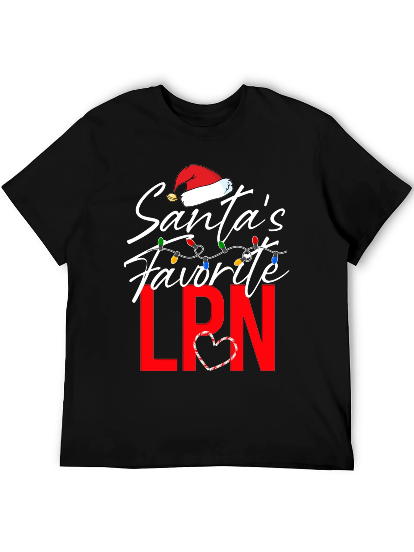 Santas Favorite LPN Christmas T-Shirt
