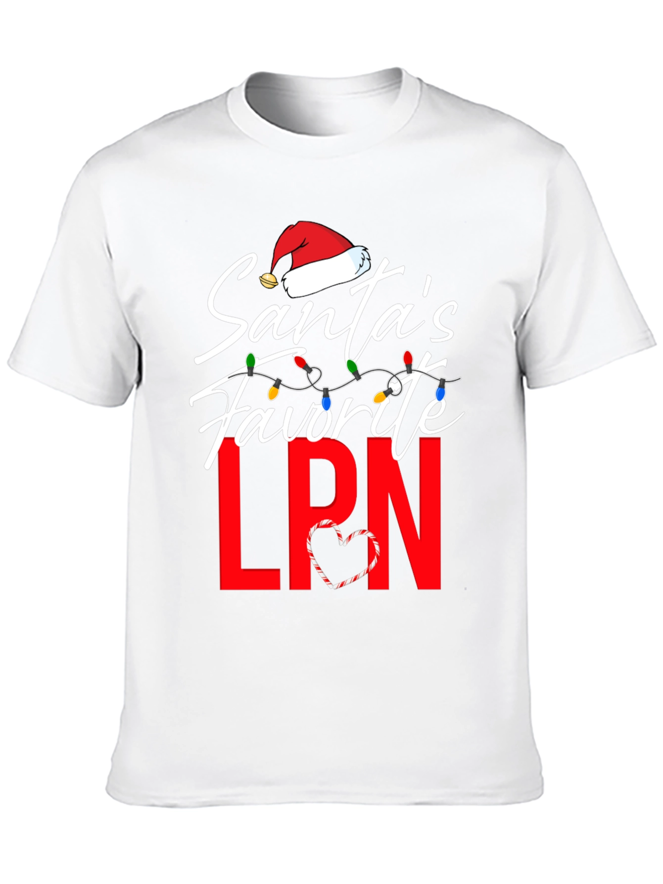 Santas Favorite LPN Christmas T-Shirt