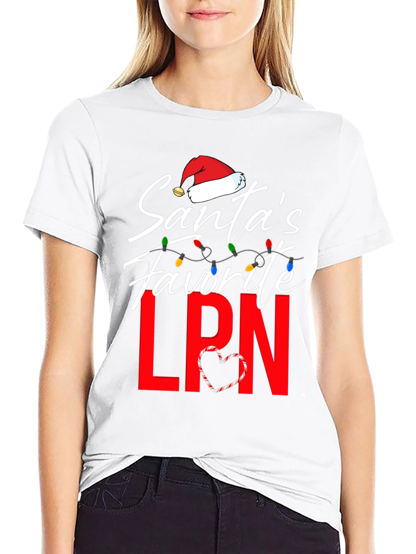Santas Favorite LPN Christmas T-Shirt
