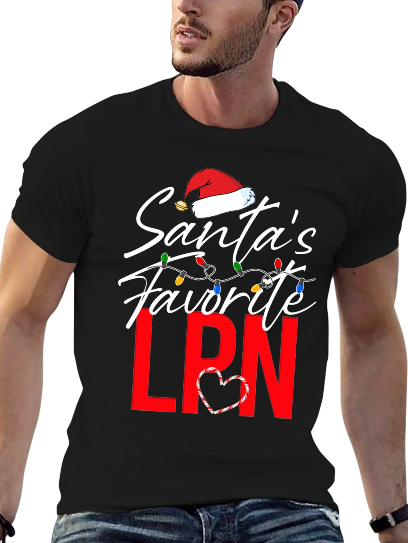 Santas Favorite LPN Christmas T-Shirt
