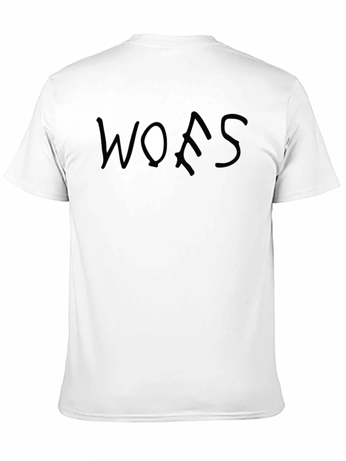 WOES Black Graphic Tee Casual Style