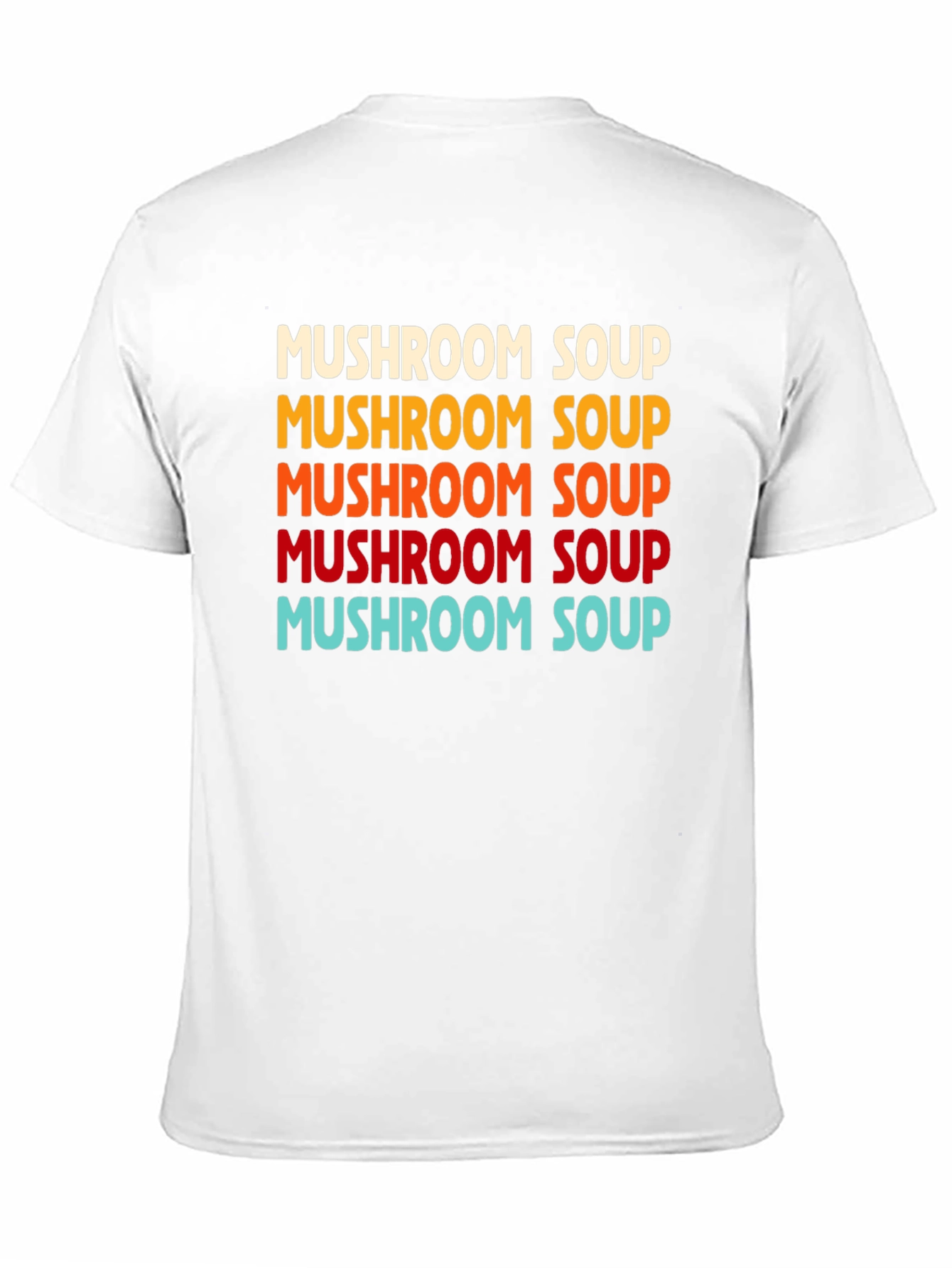 Mushroom Soup Retro T-Shirt - Comfort & Style