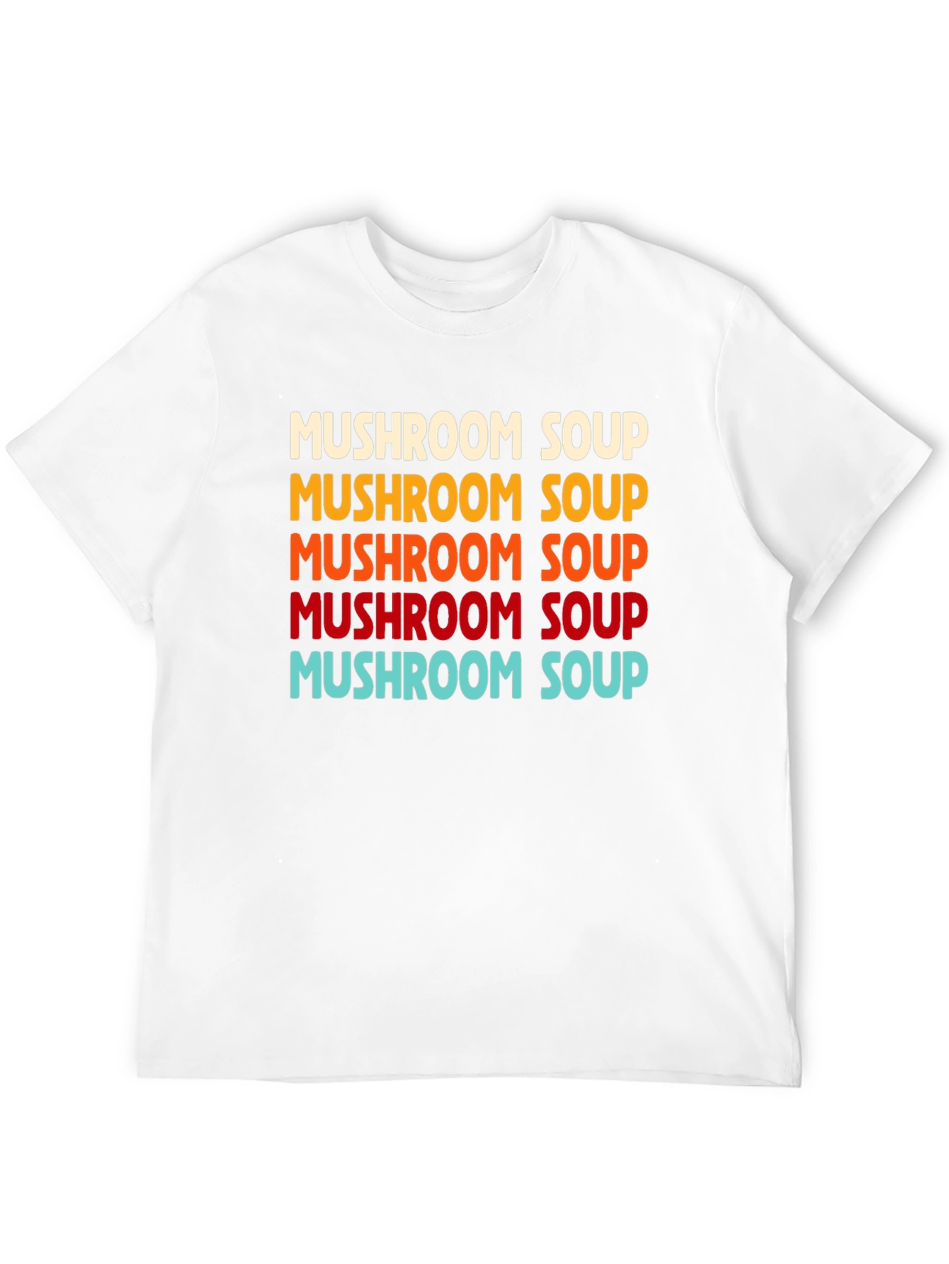 Mushroom Soup Retro T-Shirt - Comfort & Style