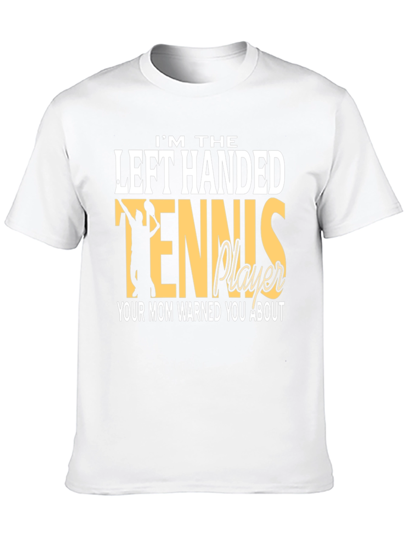 Left-Handed Tennis Player T-Shirt