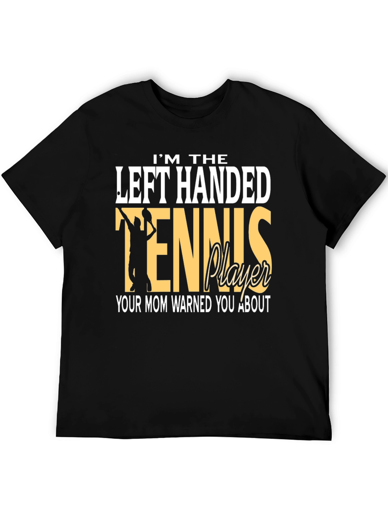 Left-Handed Tennis Player T-Shirt