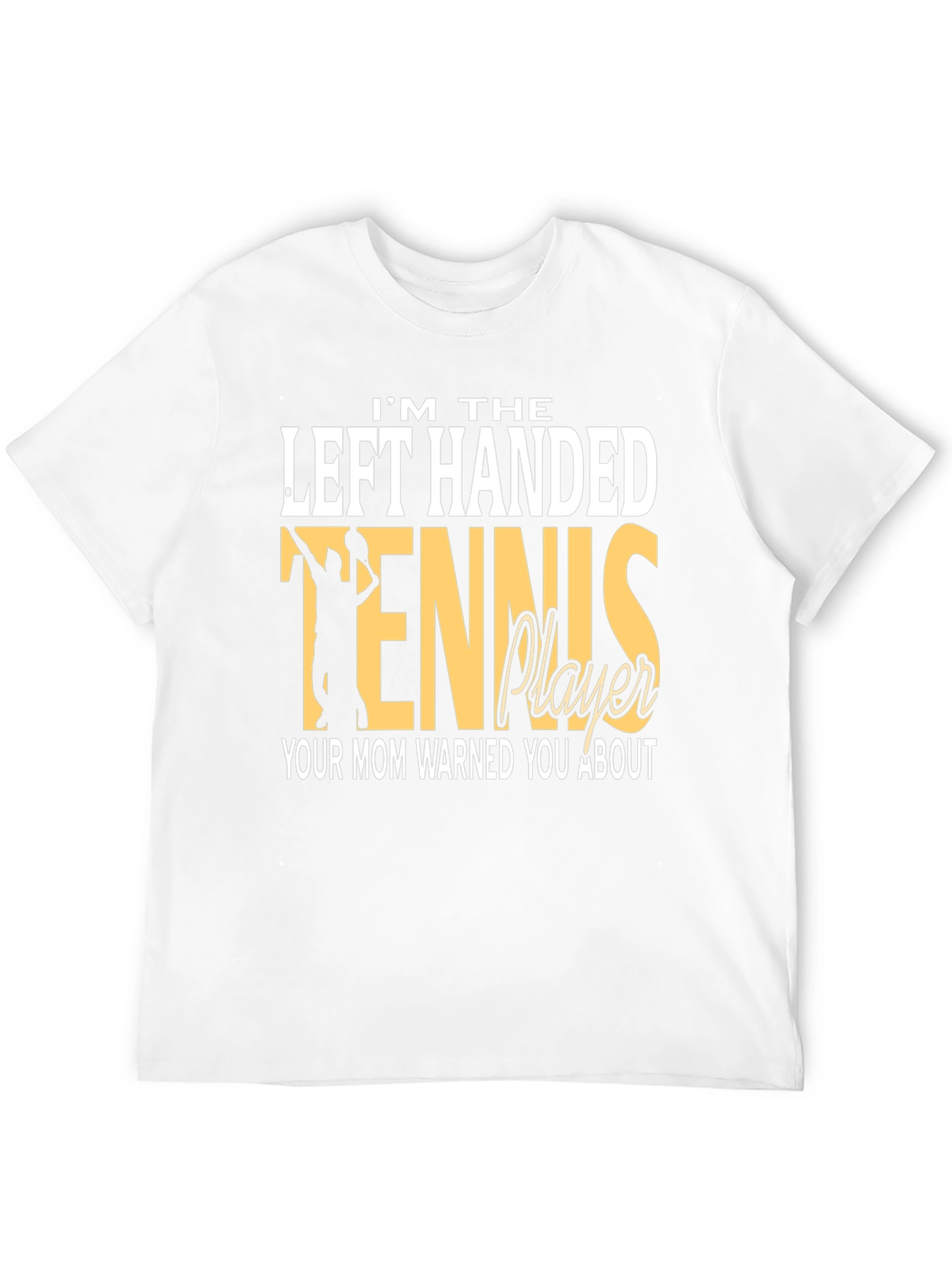 Left-Handed Tennis Player T-Shirt