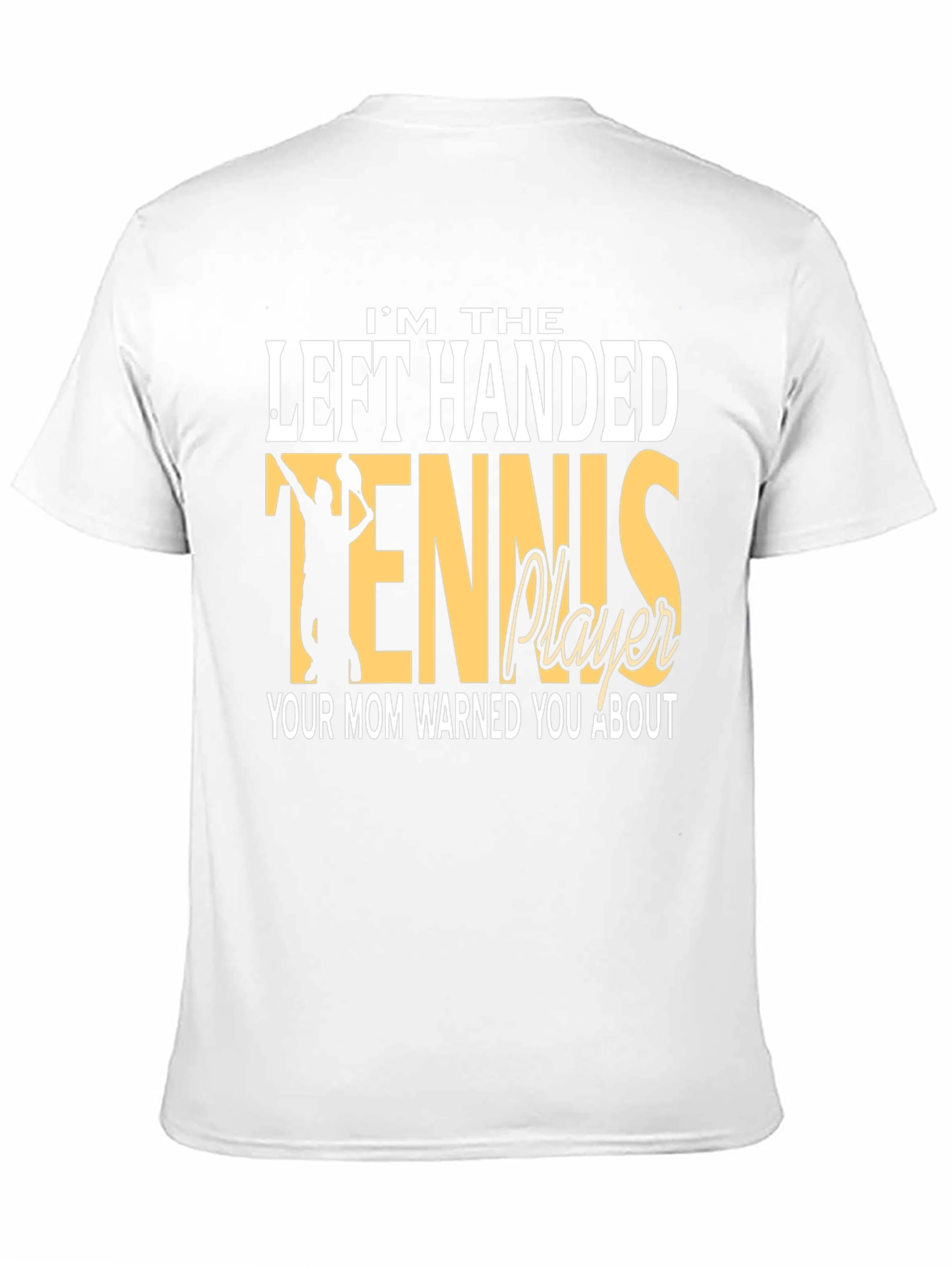 Left-Handed Tennis Player T-Shirt