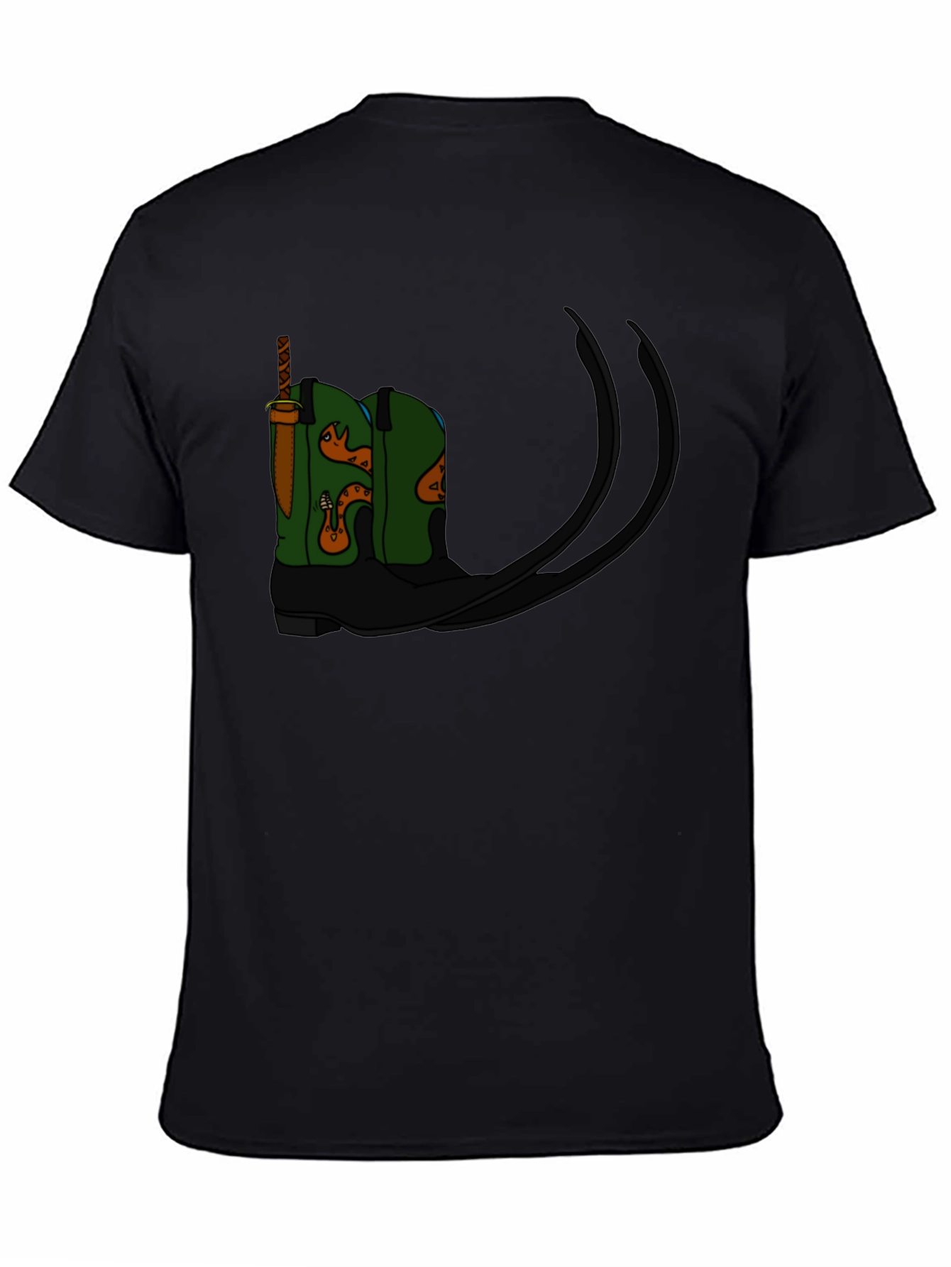 Cowboy Boot Tee - Western Graphic T-Shirt