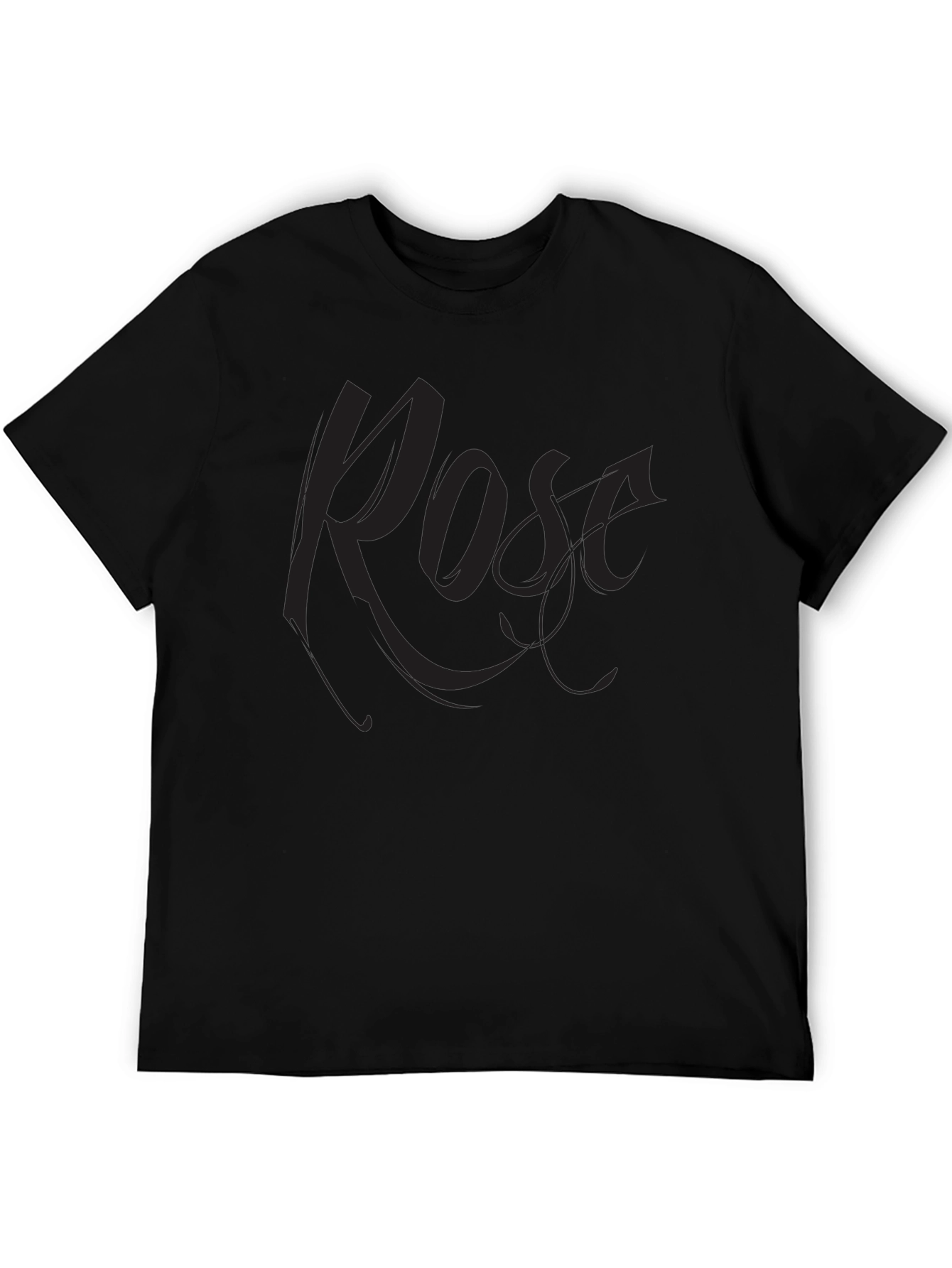 Rose Graphic Print T-Shirt