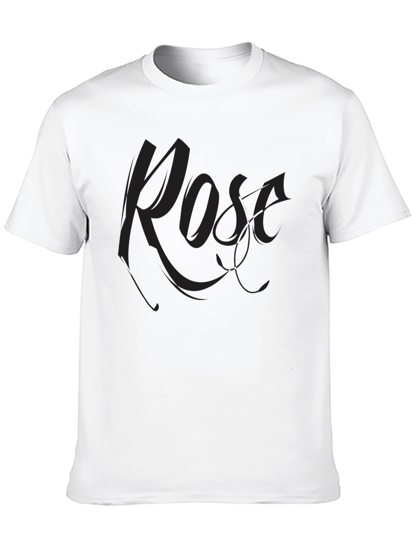 Rose Graphic Print T-Shirt