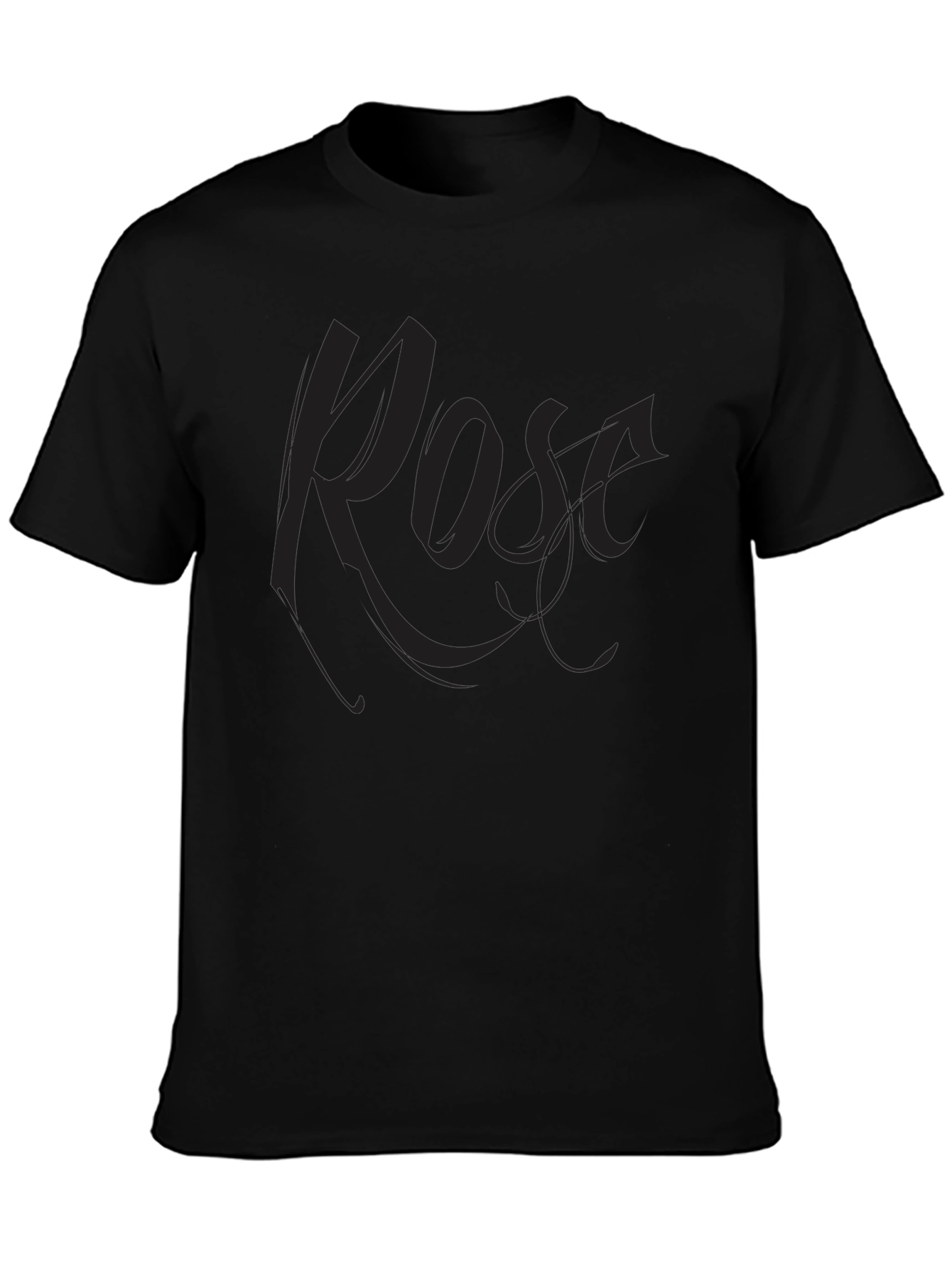 Rose Graphic Print T-Shirt